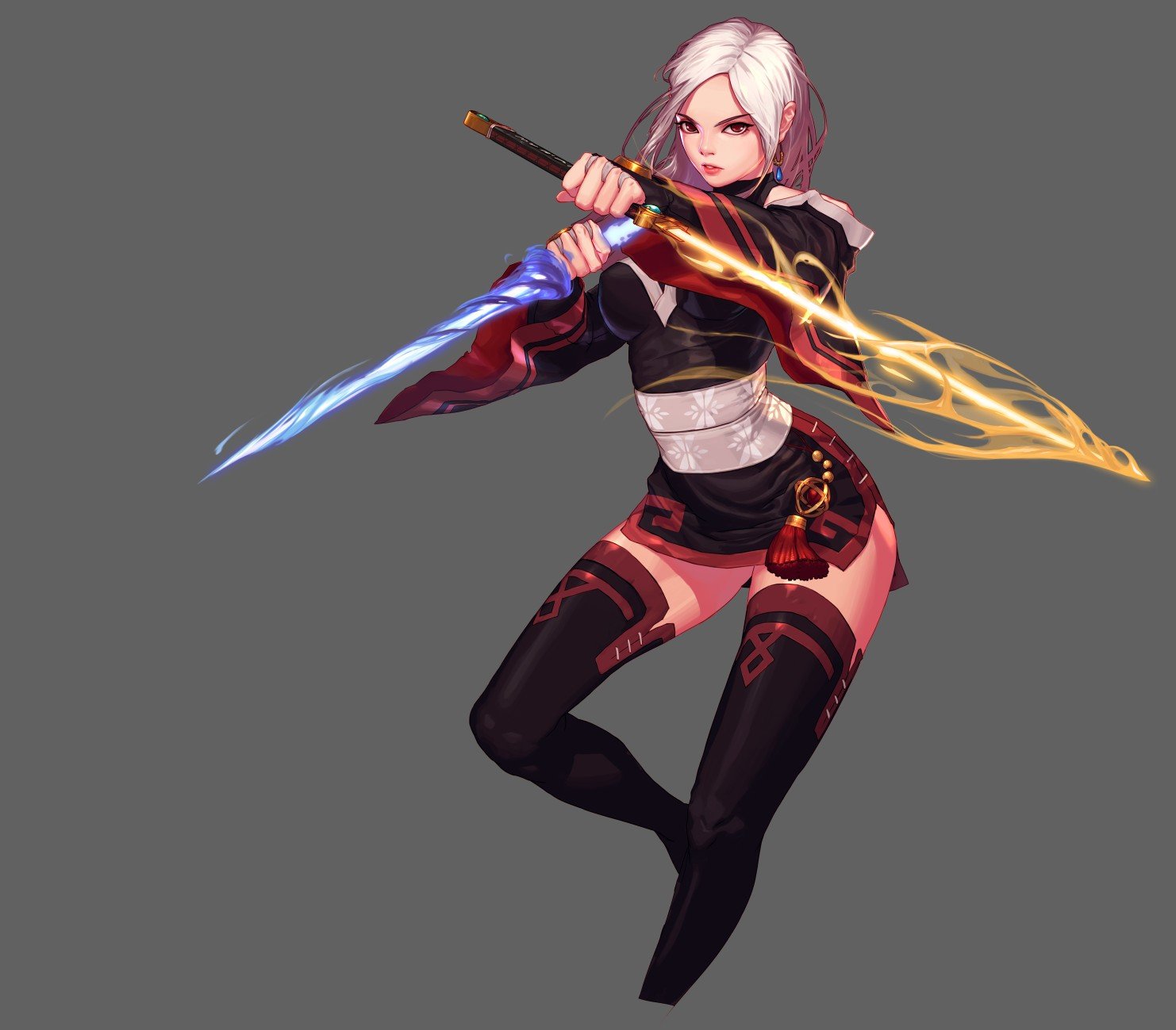 看到一些说一觉立绘好看的,我有点想法