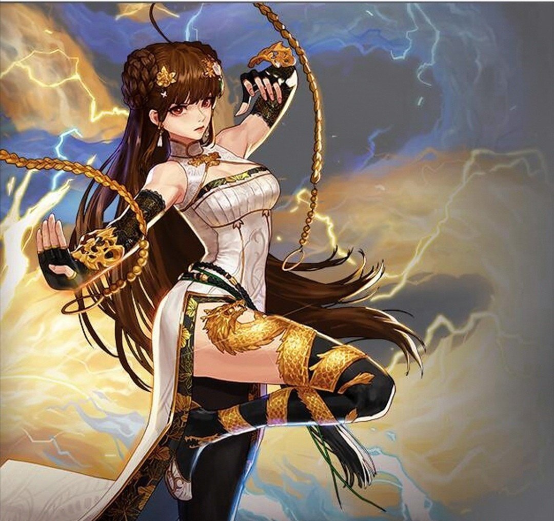 个人觉得吧,女气功把假发去掉就还行,沃特碧们的colg,dnf地下城与勇士