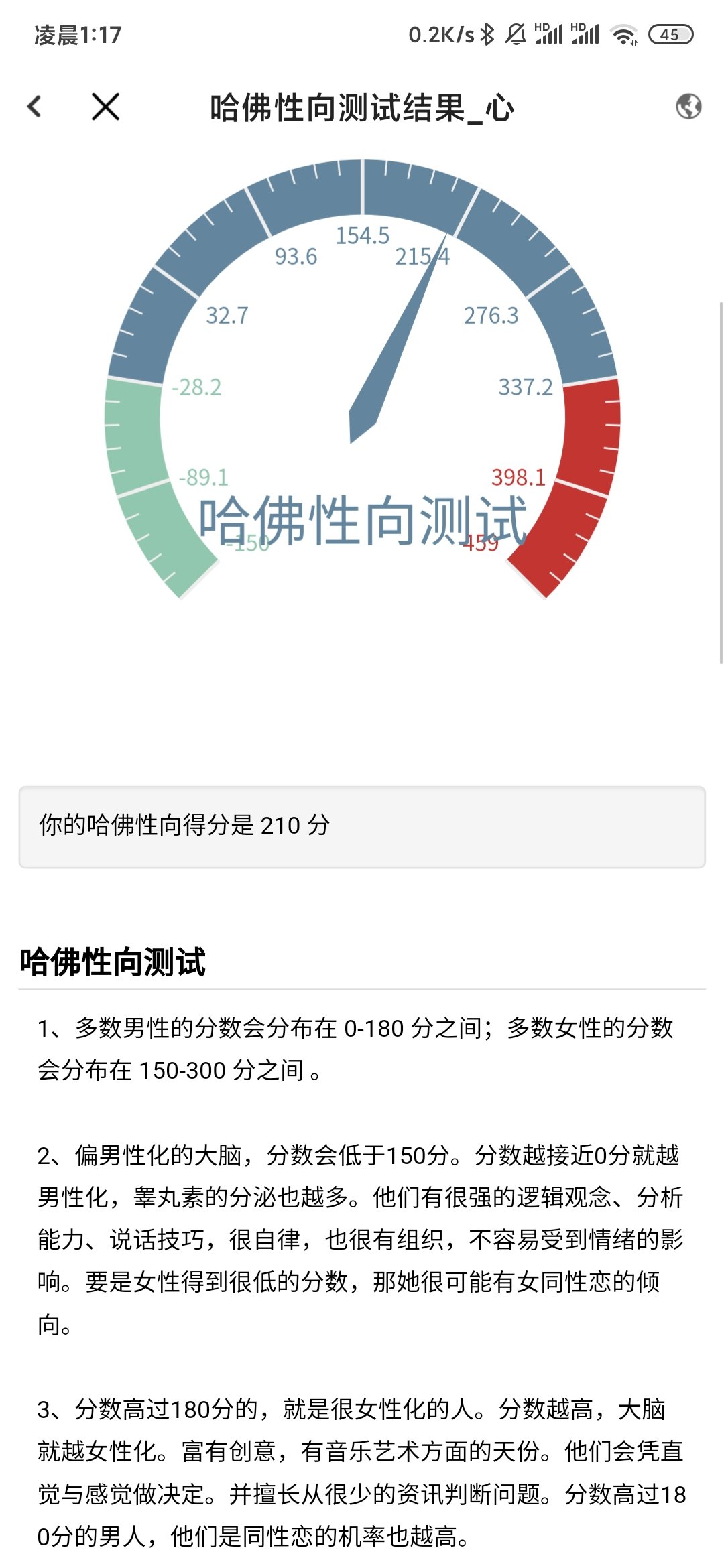 来做哈佛性向测试