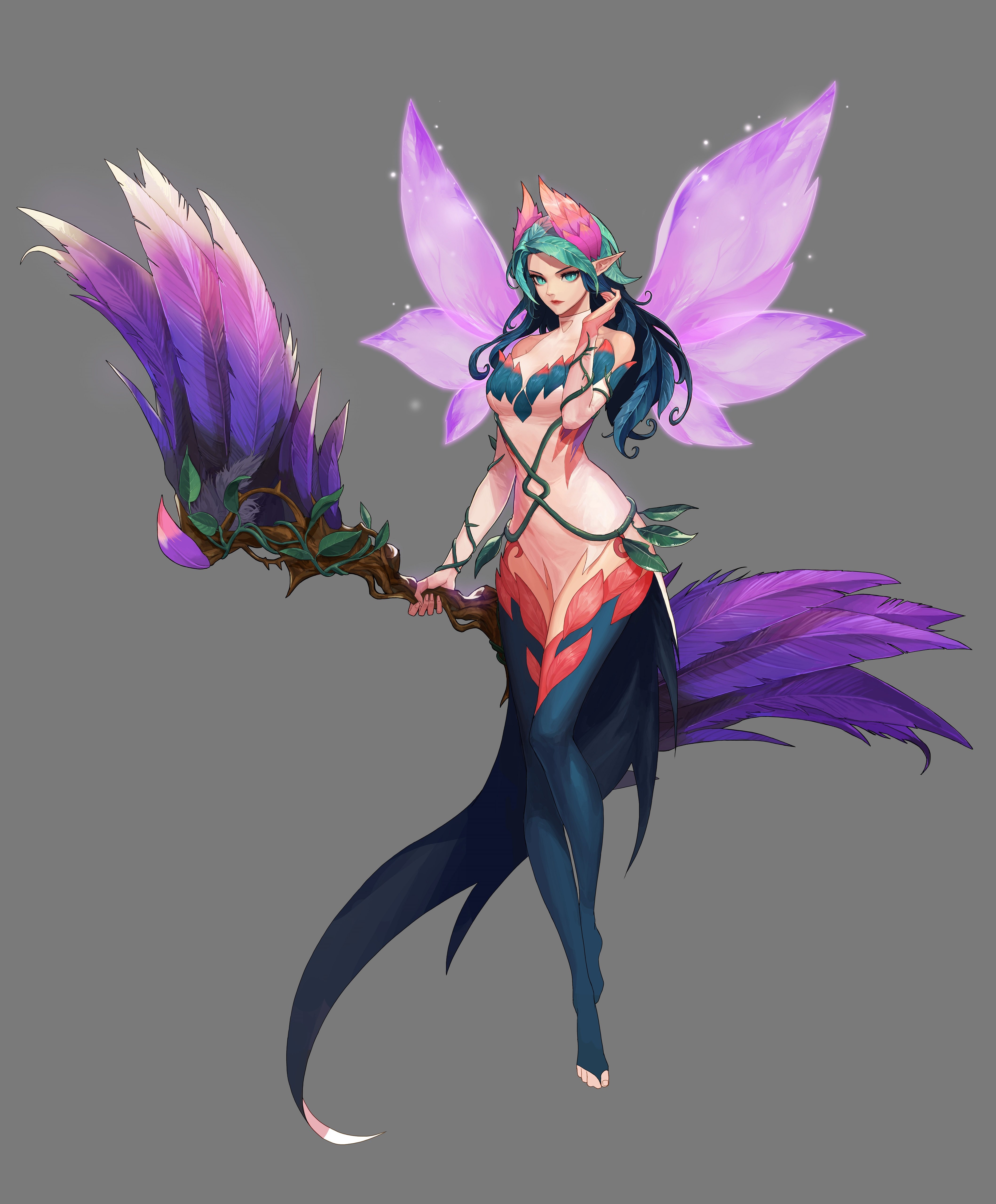 原来花之女王有全身图?,沃特碧们的colg,dnf地下城与勇士 - colg社区