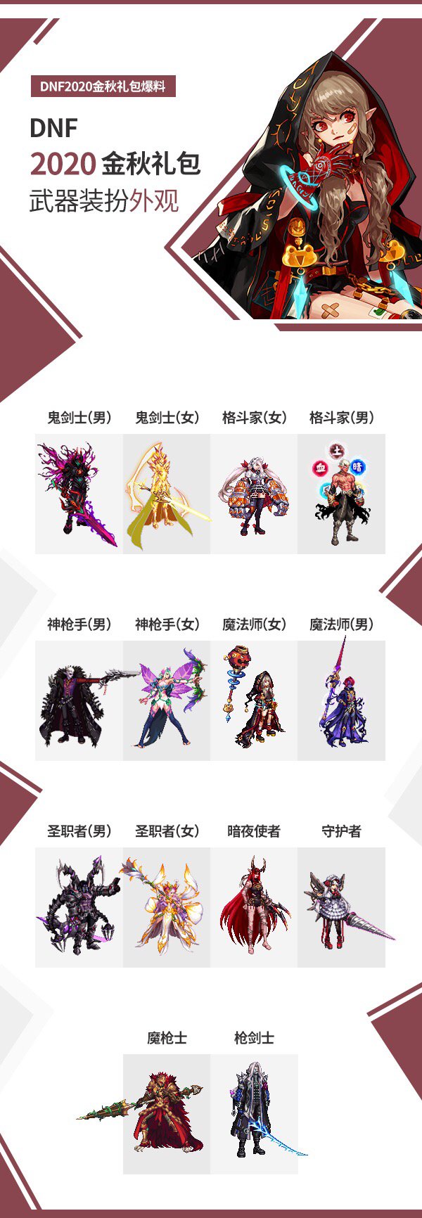 每次爆料节日套外观都有点遭不住,沃特碧们的colg,dnf地下城与勇士