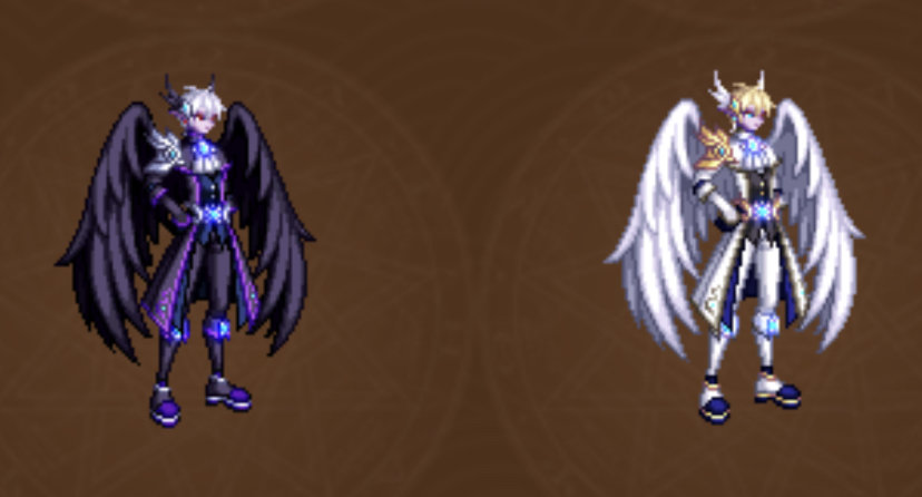 诸位男法次元的话冥光天羽这套选黑色还是白色