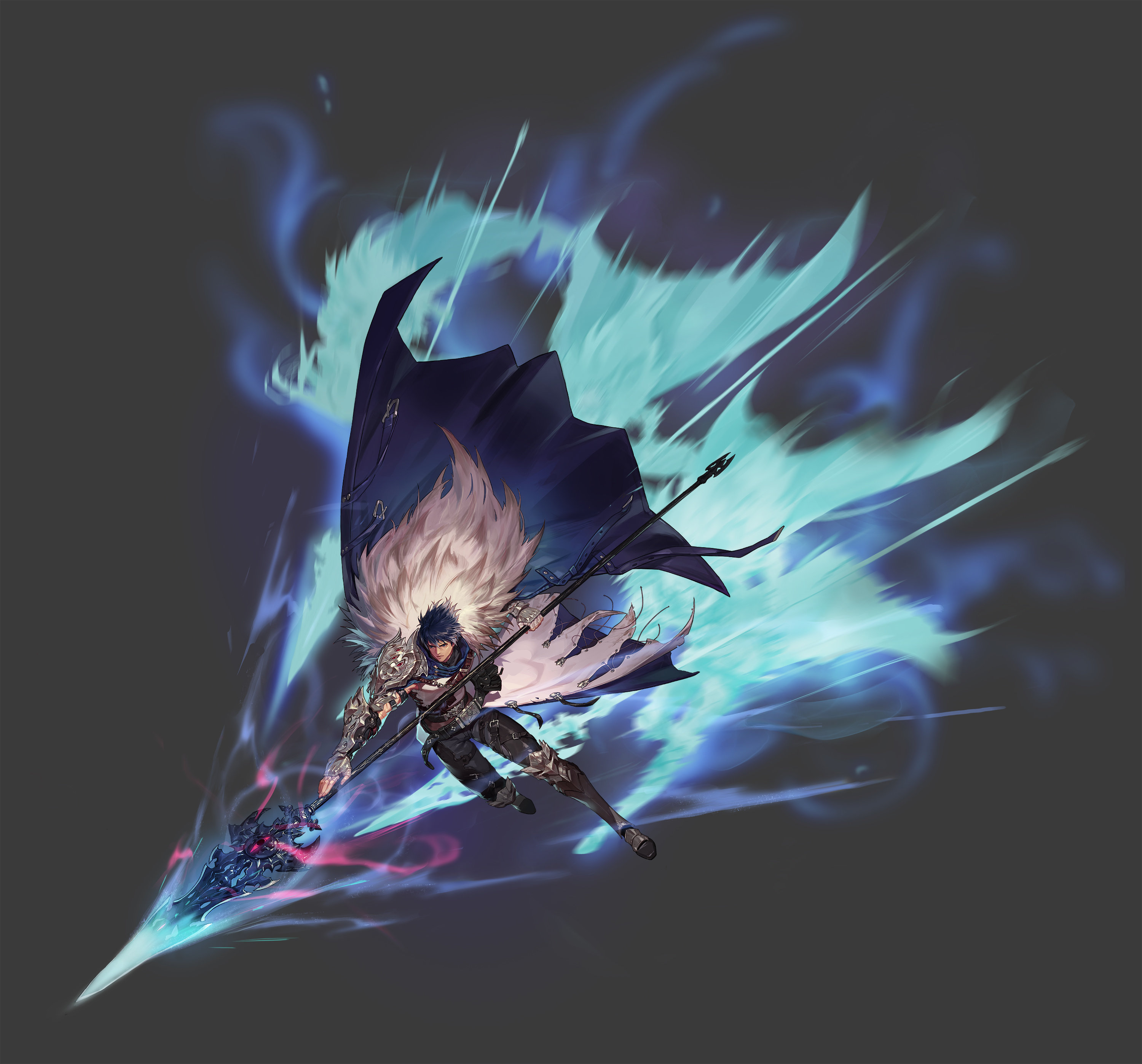 韩服正式服魔枪士三觉动态gif与全身立绘