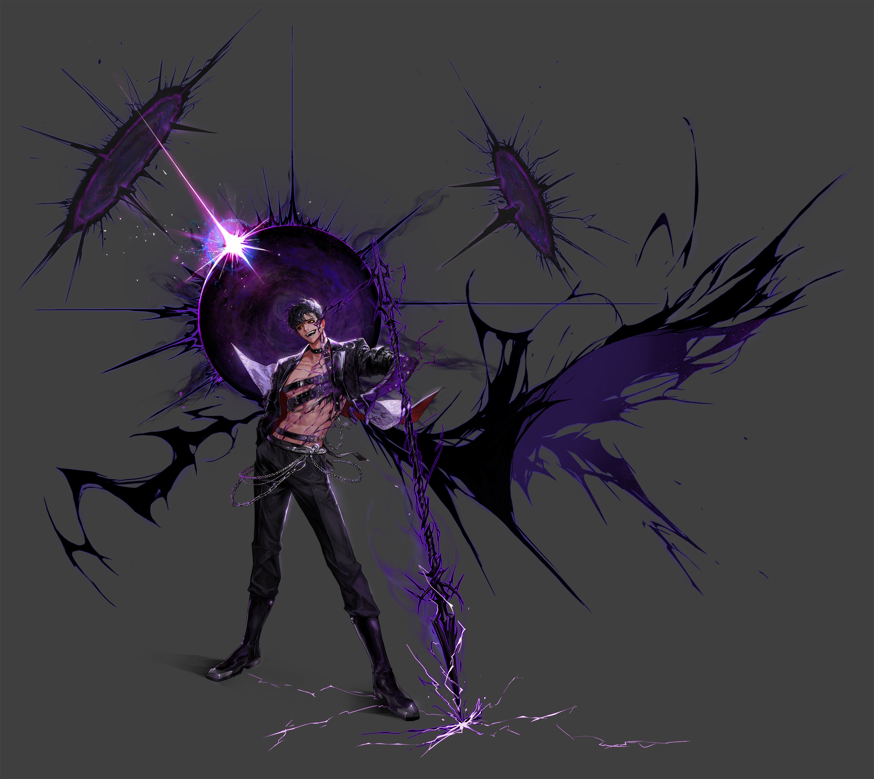 韩服正式服魔枪士三觉动态gif与全身立绘