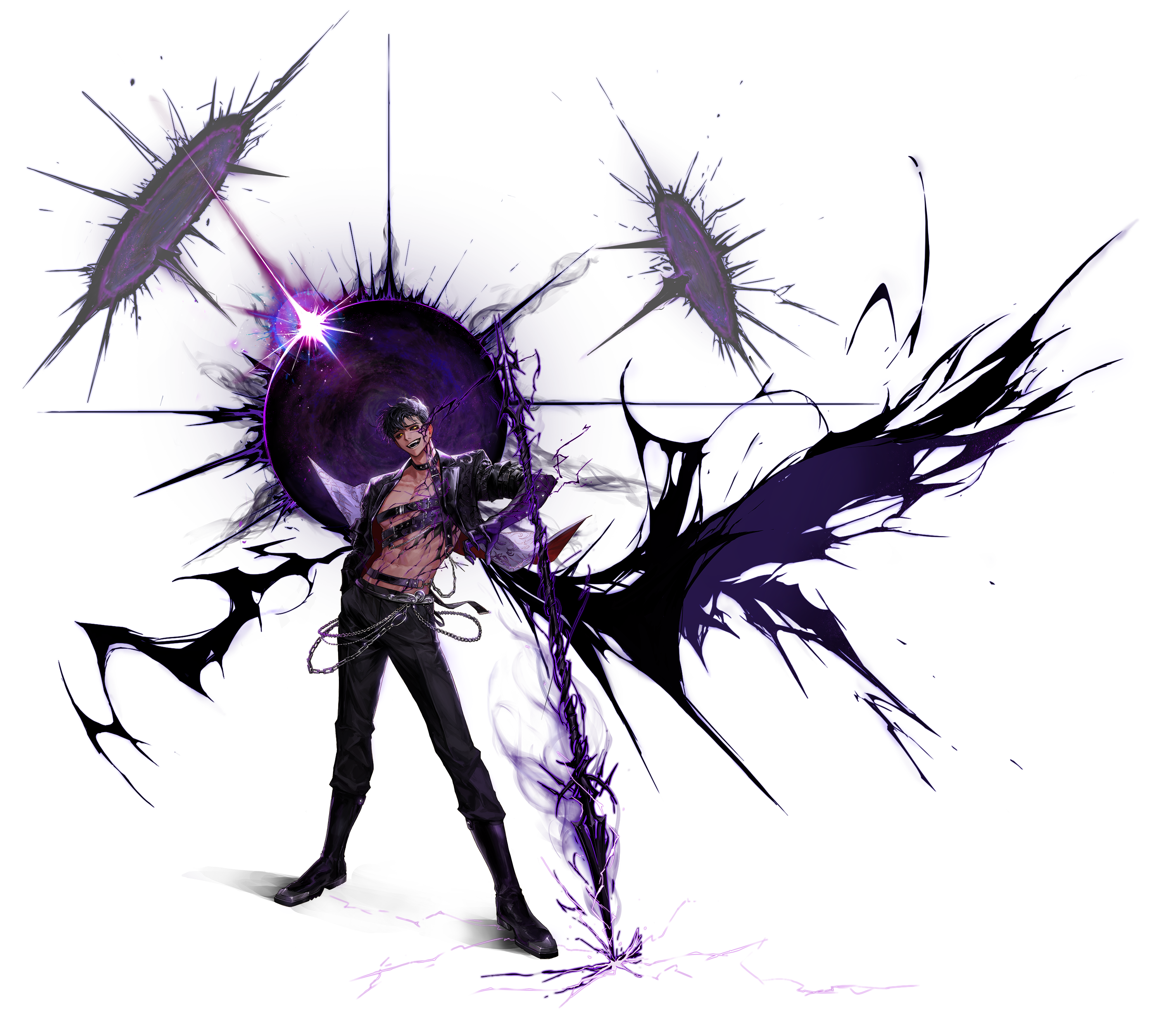 【韩服正式服】魔枪士三觉动态gif与全身立绘,沃特碧们的colg,dnf地下