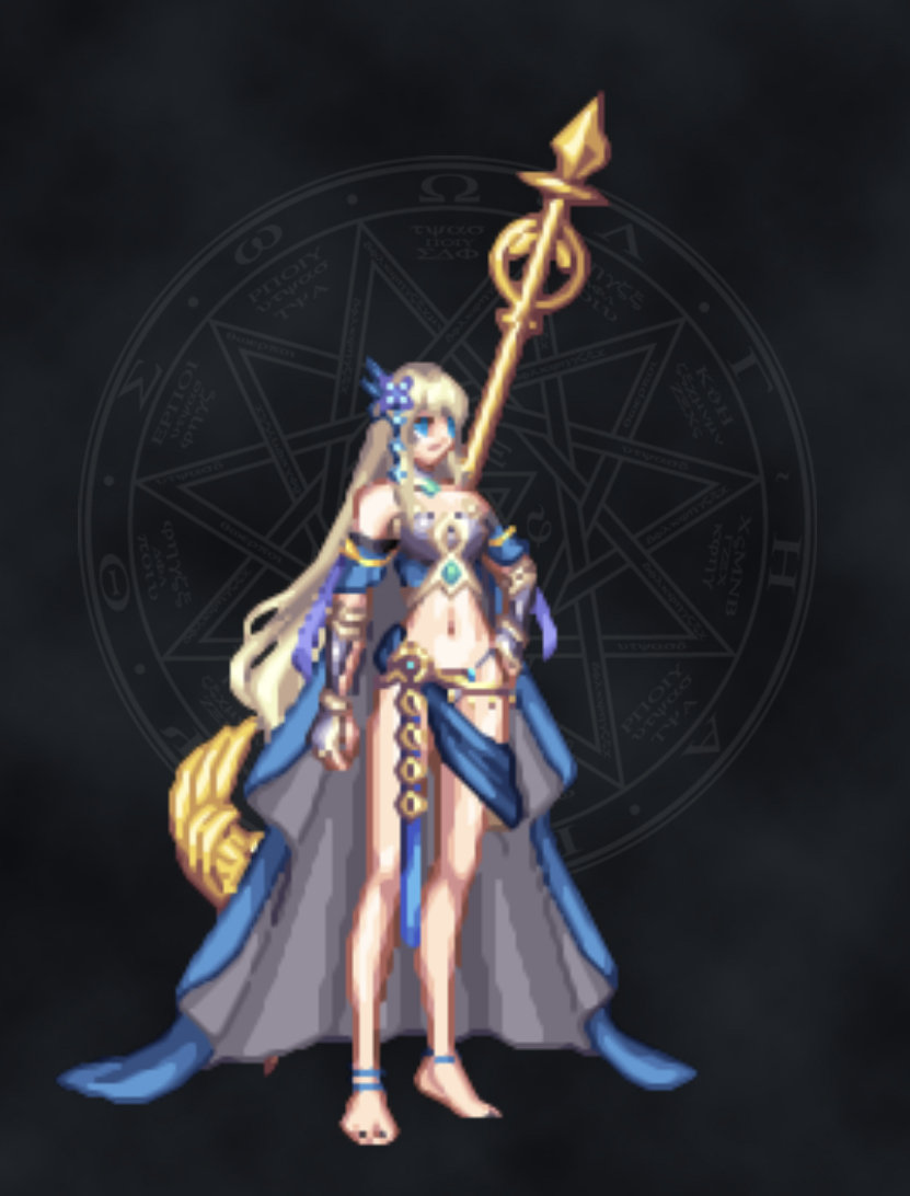 异域风情 蓝袍女圣职,沃特碧们的colg,dnf地下城与勇士 - colg社区