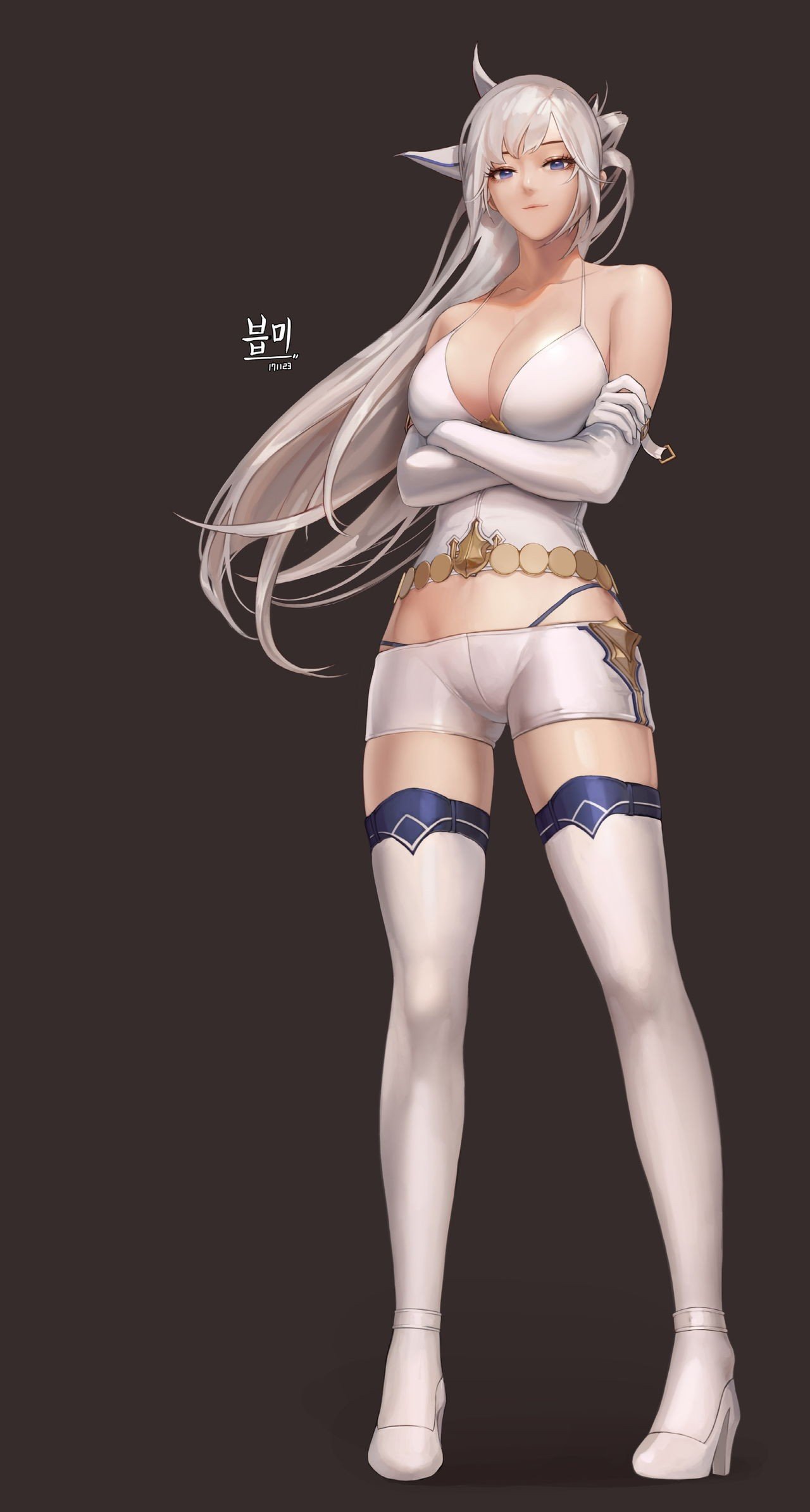 monaim原画作品dnf女枪动态壁纸