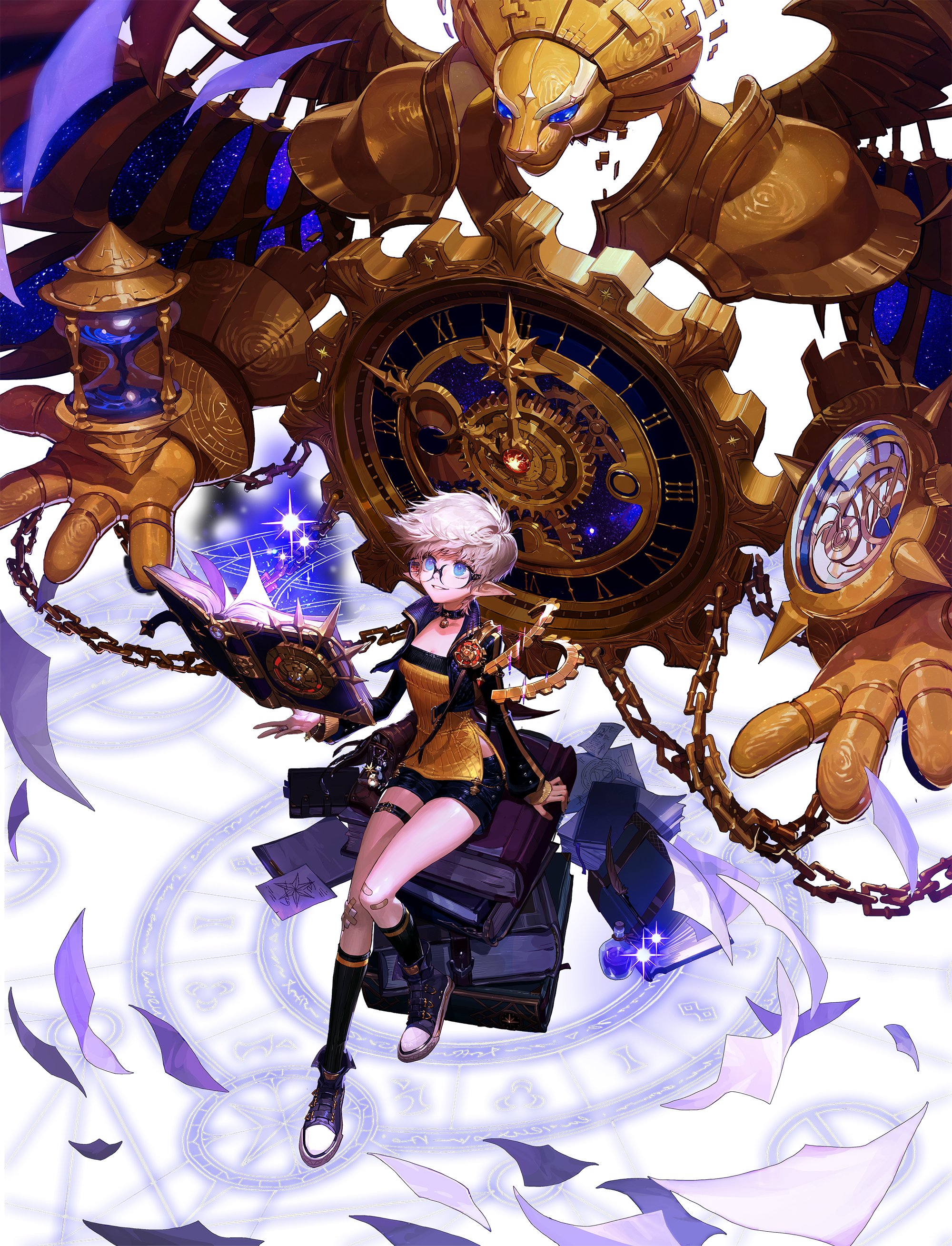 外传三觉 黑暗武士&缔造者 三觉主动技能立绘与全身三觉立绘