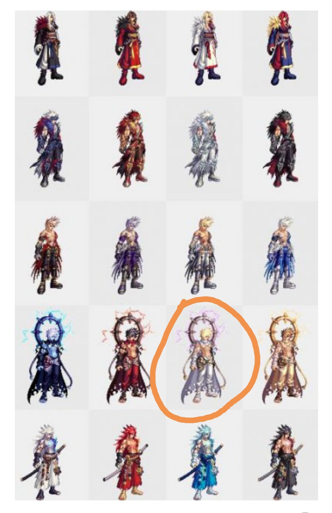 二觉套时装男鬼剑上衣啥样子的