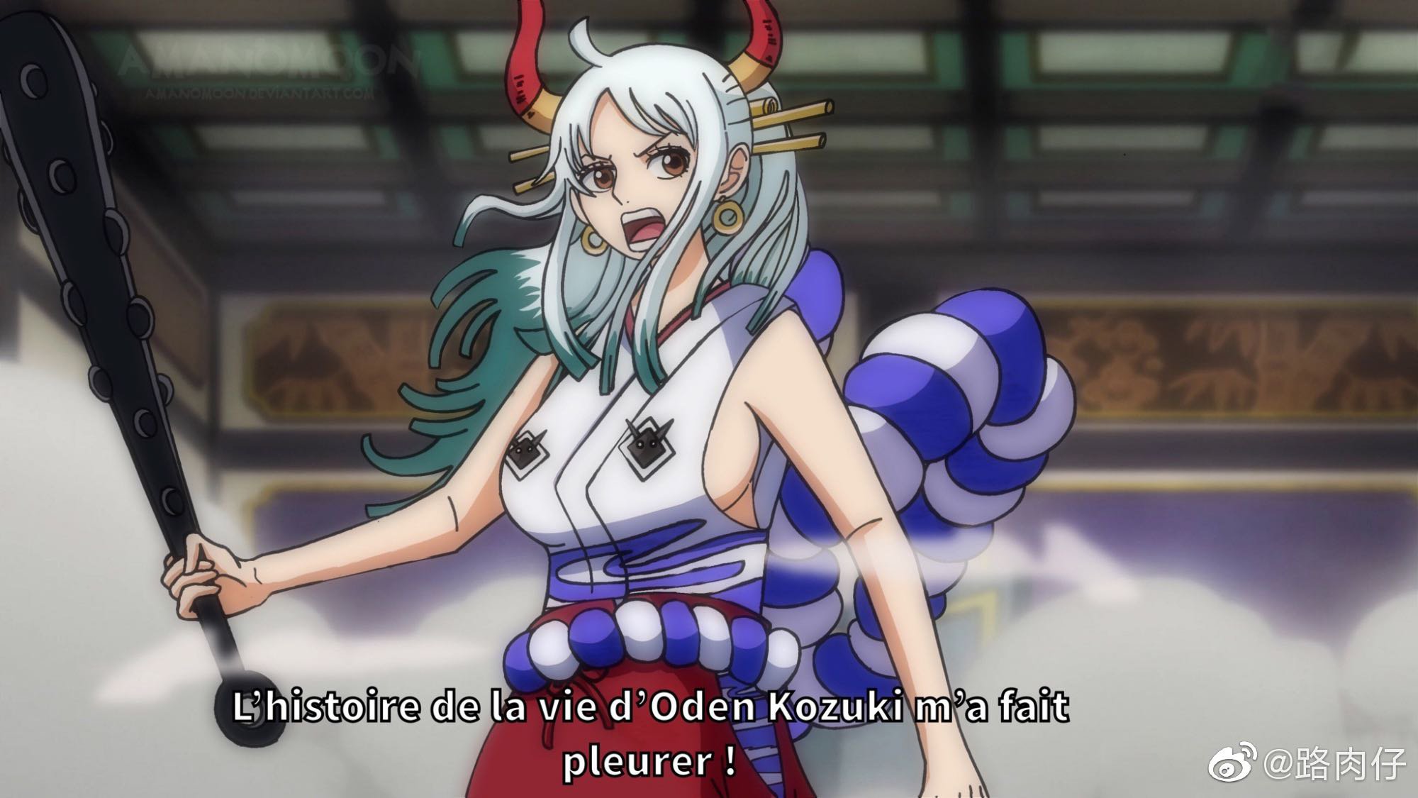 暖暖党想给女鬼剑cos海贼王里的大和