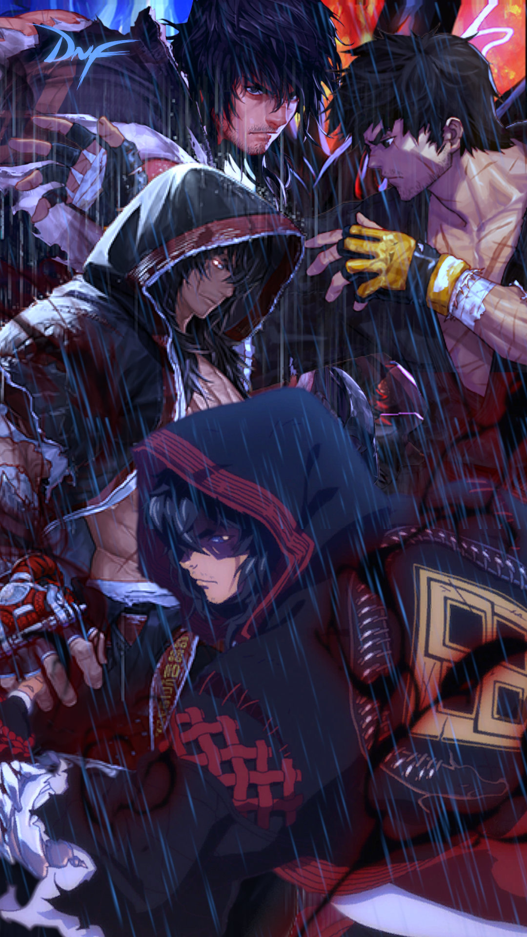 男气功四职业高清原图立绘!竖版