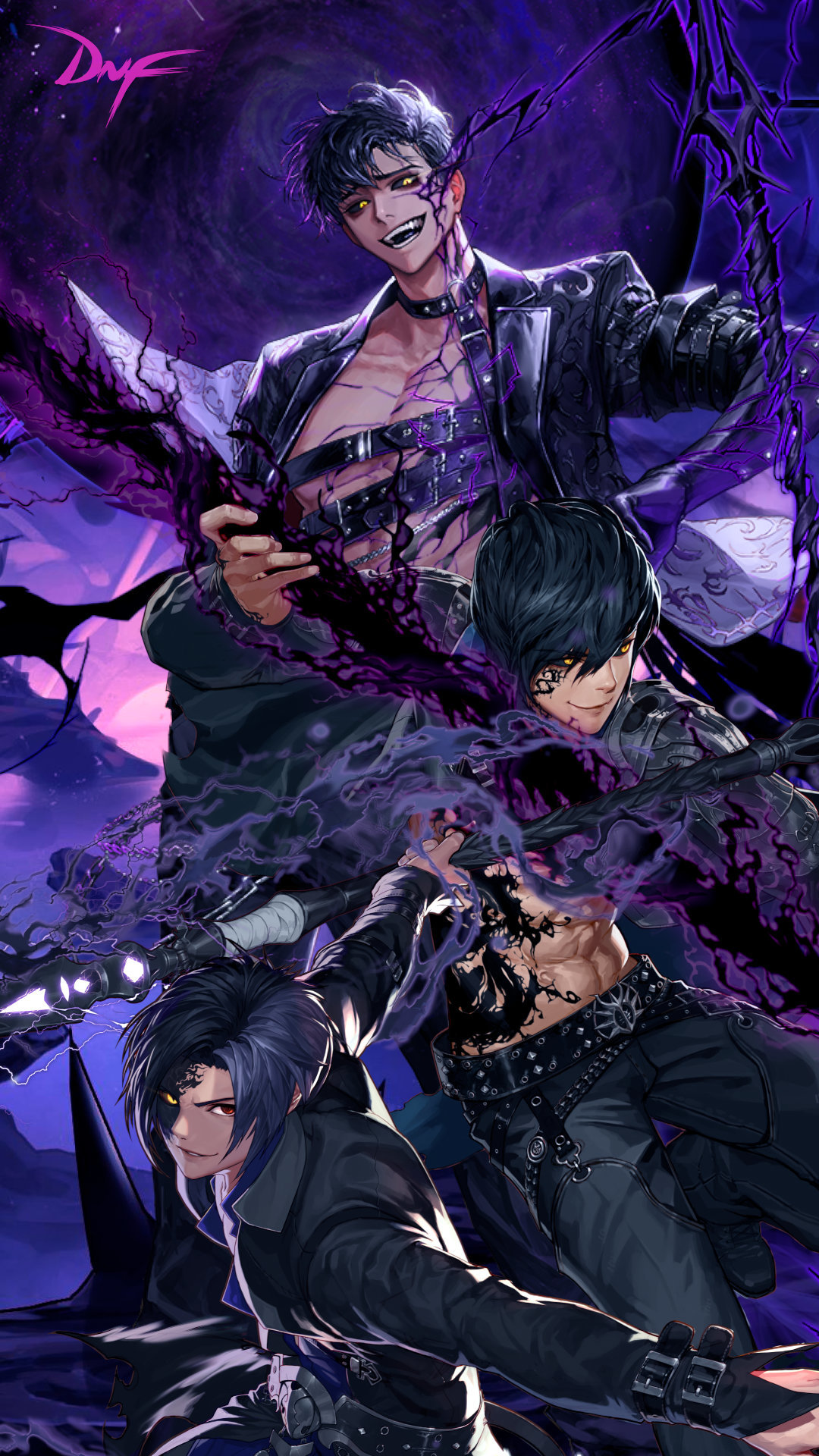 魔枪士四职业高清原图立绘!竖版!