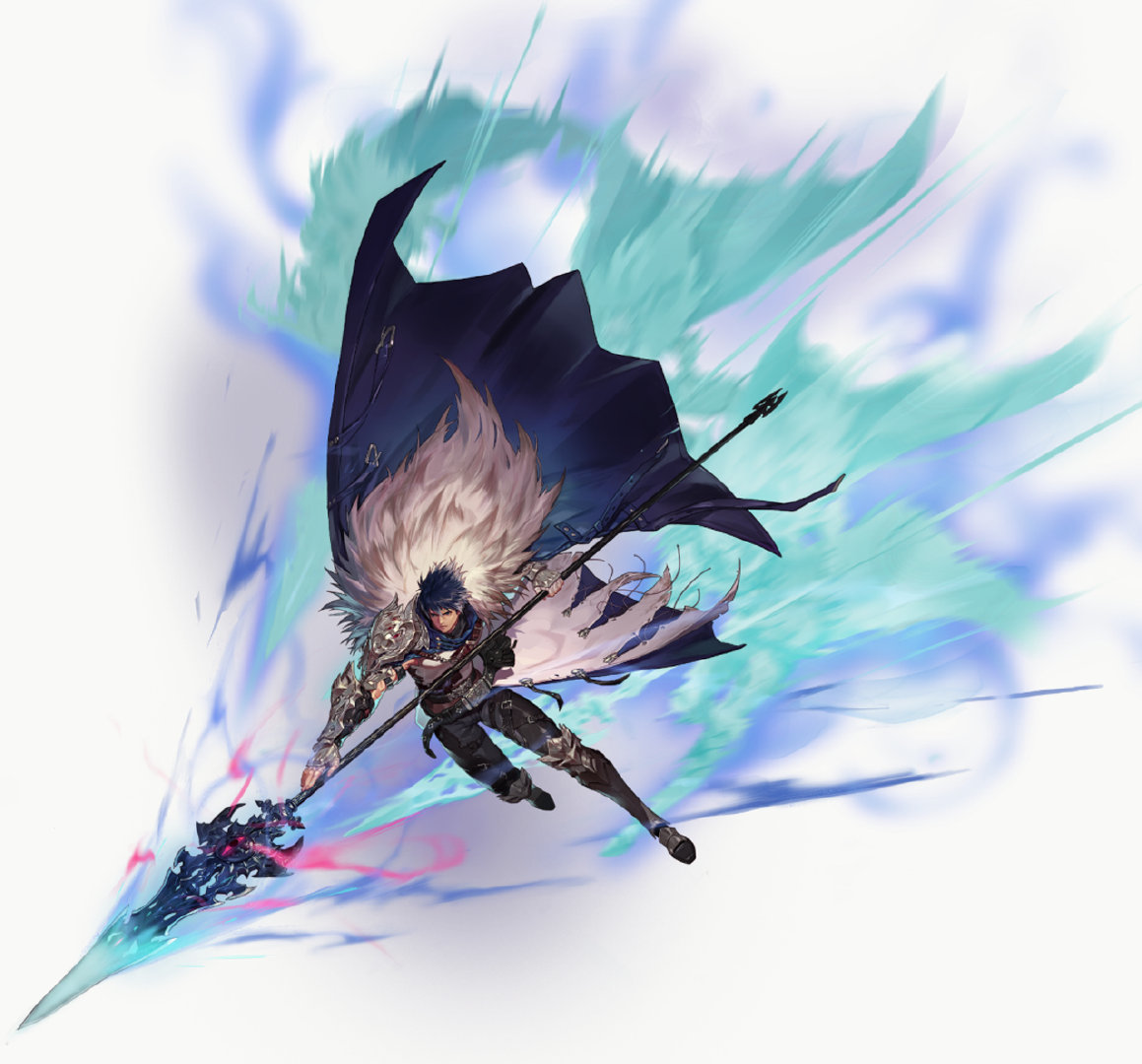 魔枪士四职业高清原图立绘!竖版!