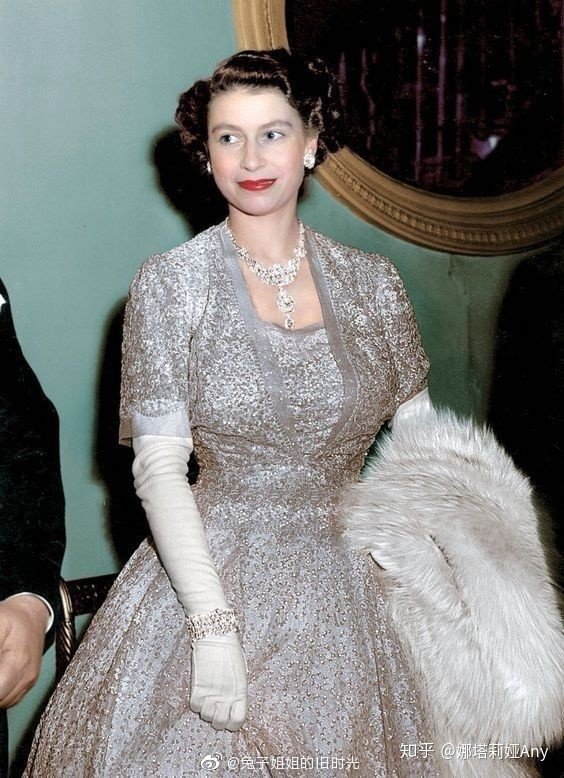 古旧老照片,英国女王伊丽莎白二世5
