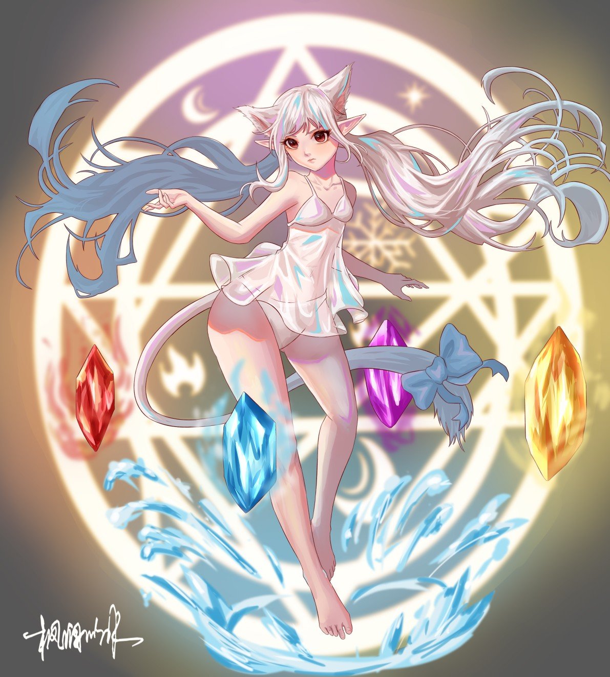 板绘dnf同人作品集大元素斗萝魔道转性冰洁里面有你的菜么狗头