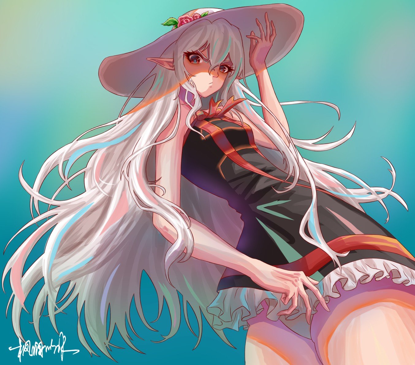 板绘dnf同人作品集大元素斗萝魔道转性冰洁里面有你的菜么狗头