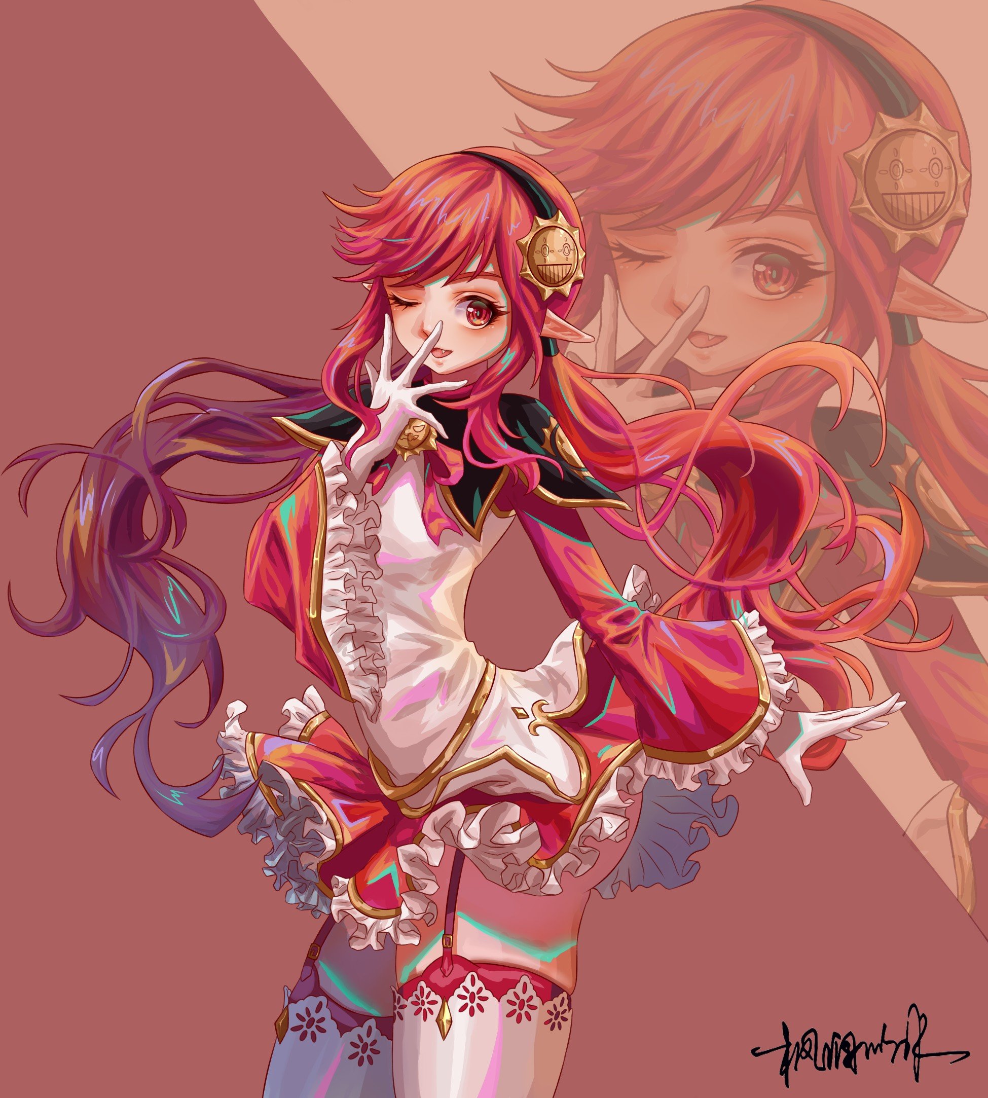 板绘dnf同人作品集大元素斗萝魔道转性冰洁里面有你的菜么狗头