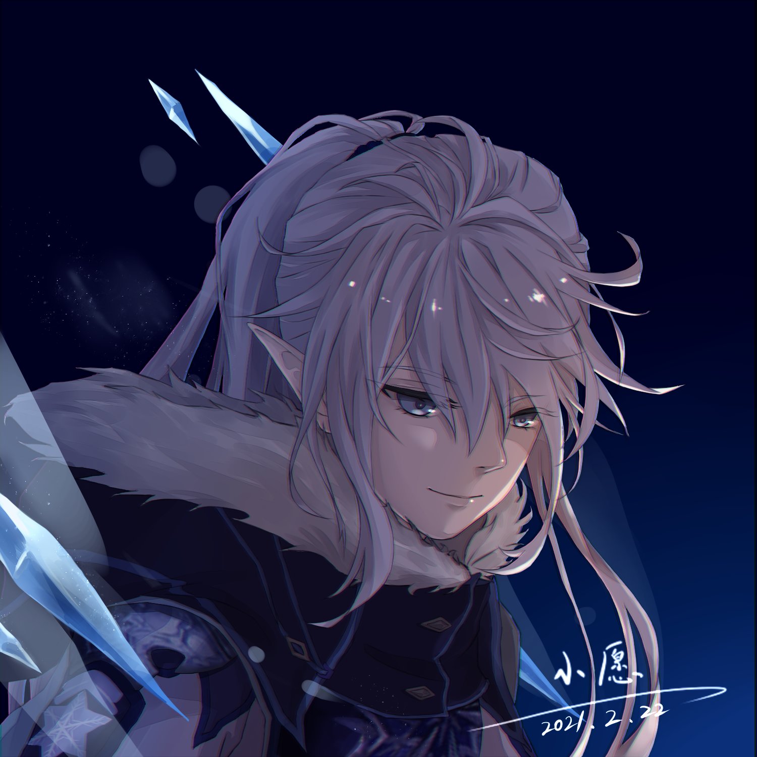 【绘画】我们拥有月亮——冰结师系列同人