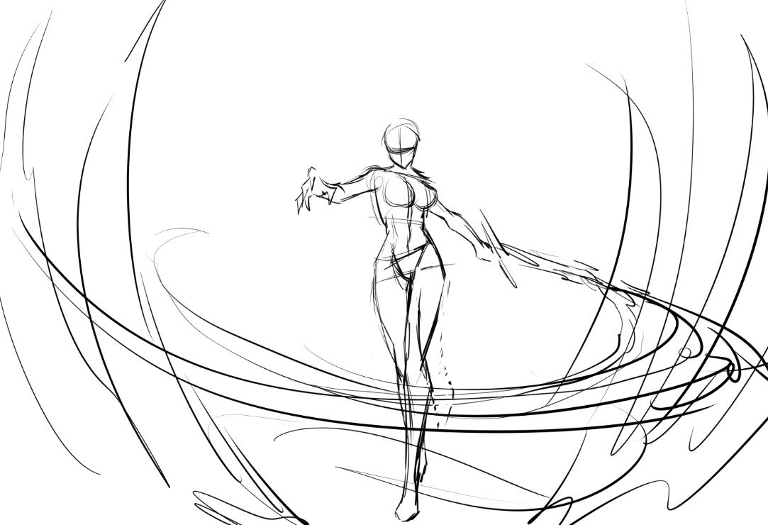 一更剑魔立绘图步骤分享剑魔