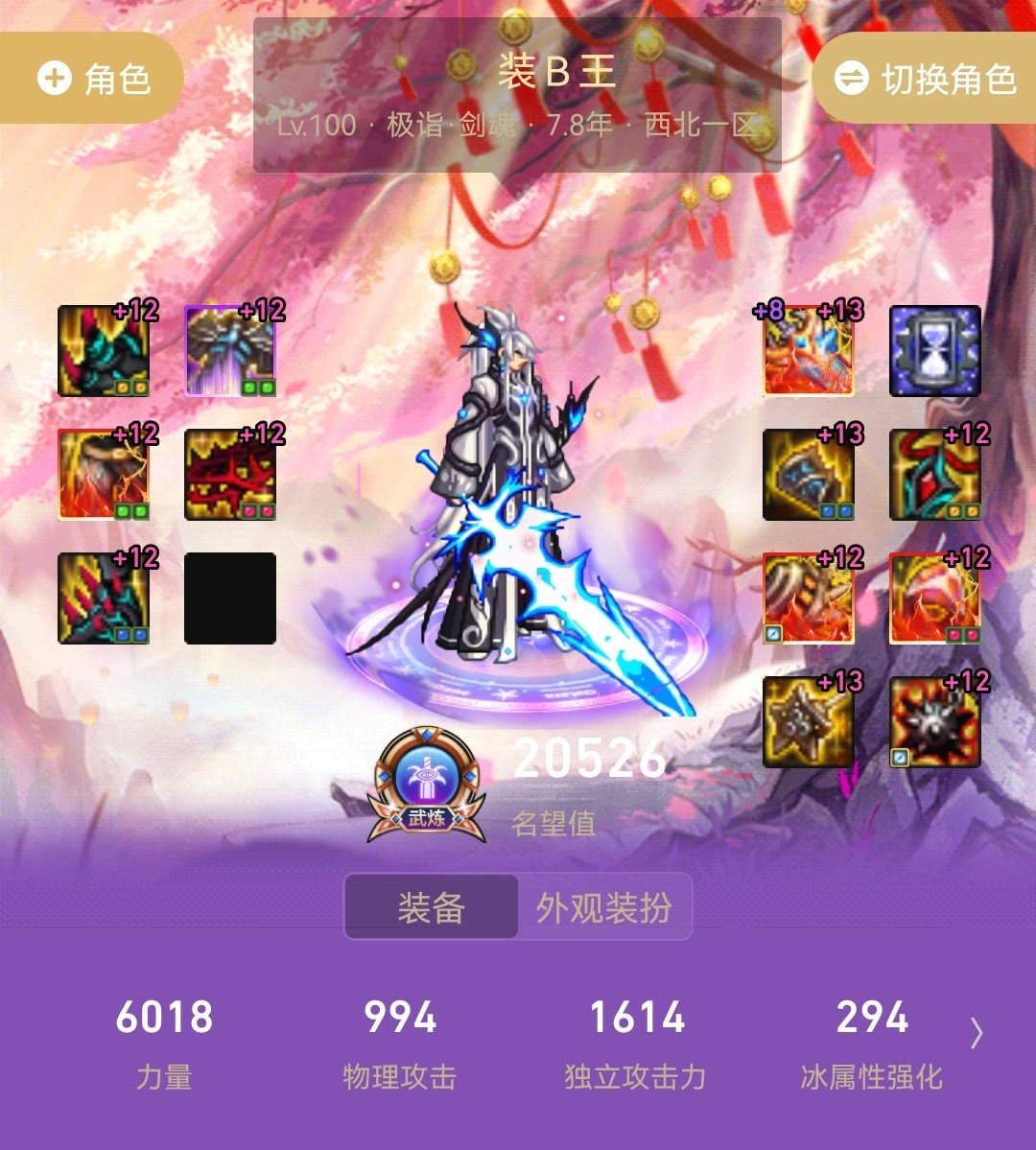 看看我剑魂毕业伤害3