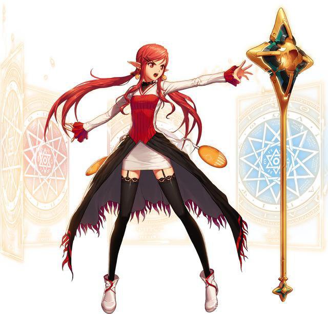 搬运一些dnf手游里的角色立绘感觉里面有些还不戳