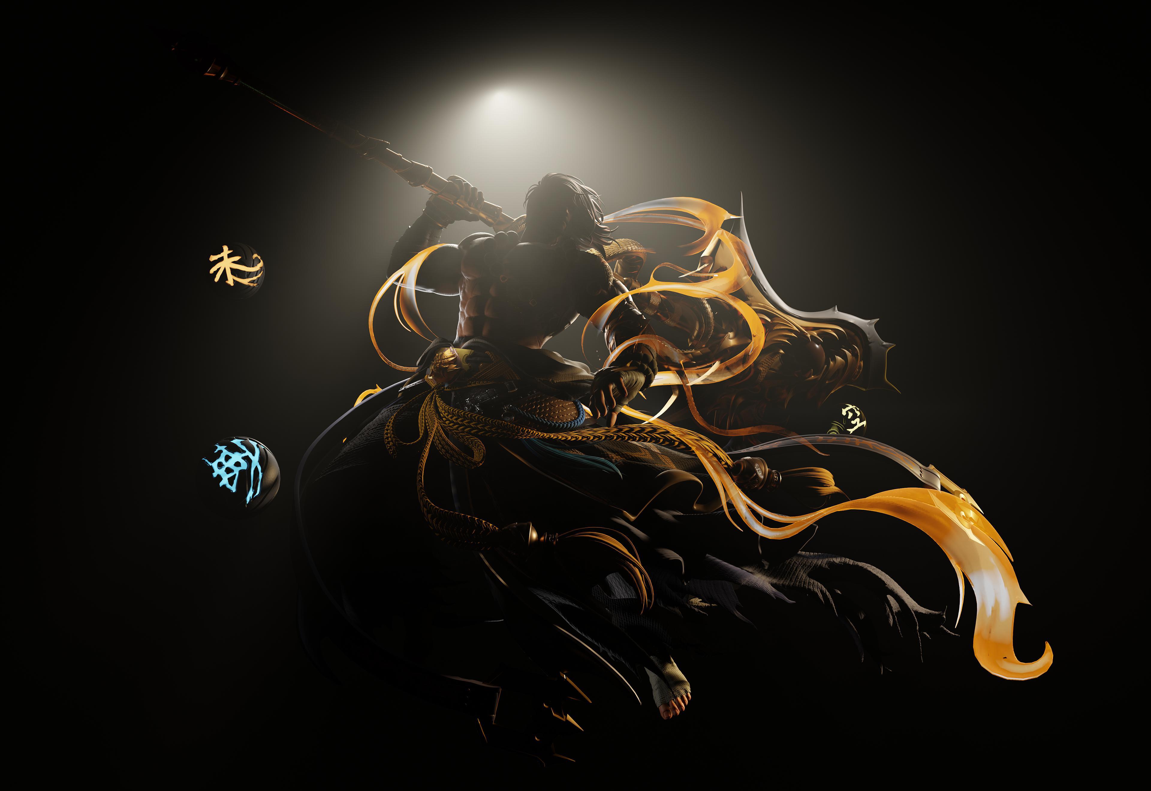 神启驱魔师模型2