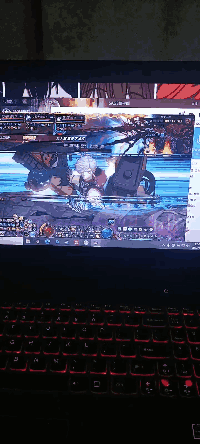 给大伙看看我的老笔记本打团1