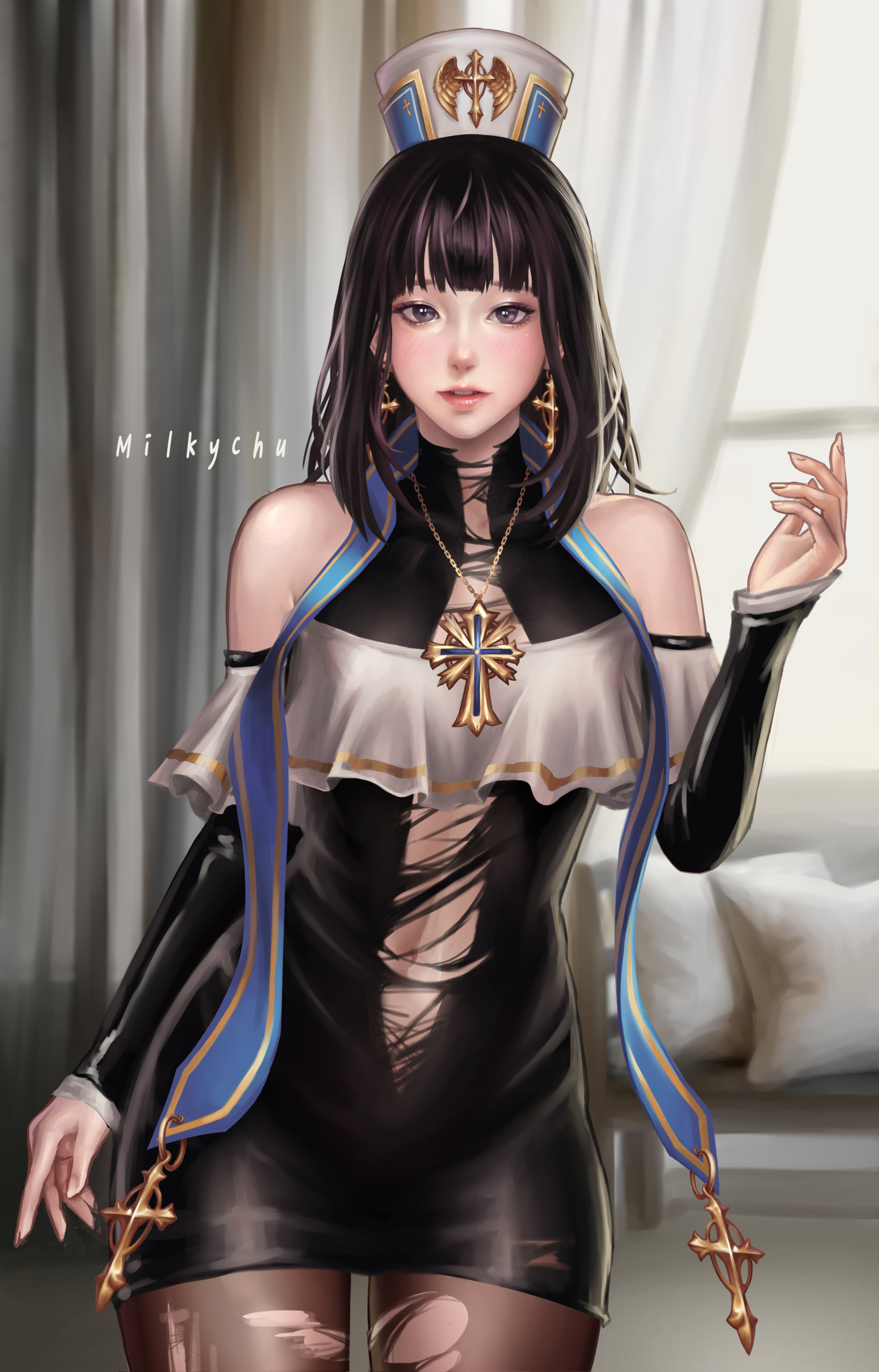进来，让你体验一下撕碎奶妈衣服的感觉2