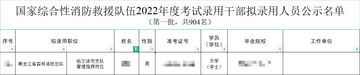 国考终于公示了，等了好久2