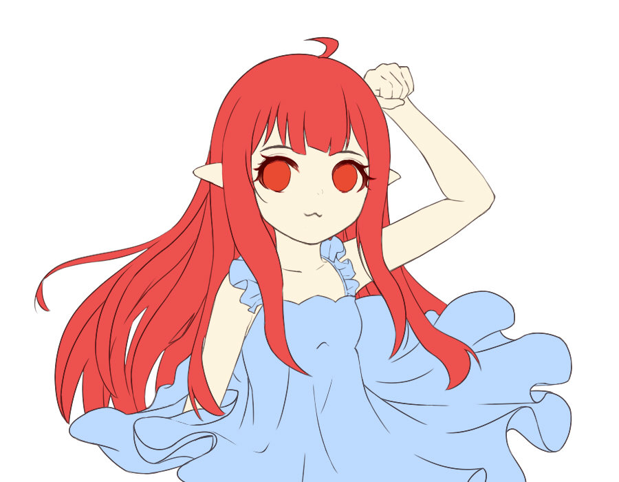 画个女魔法师哒5