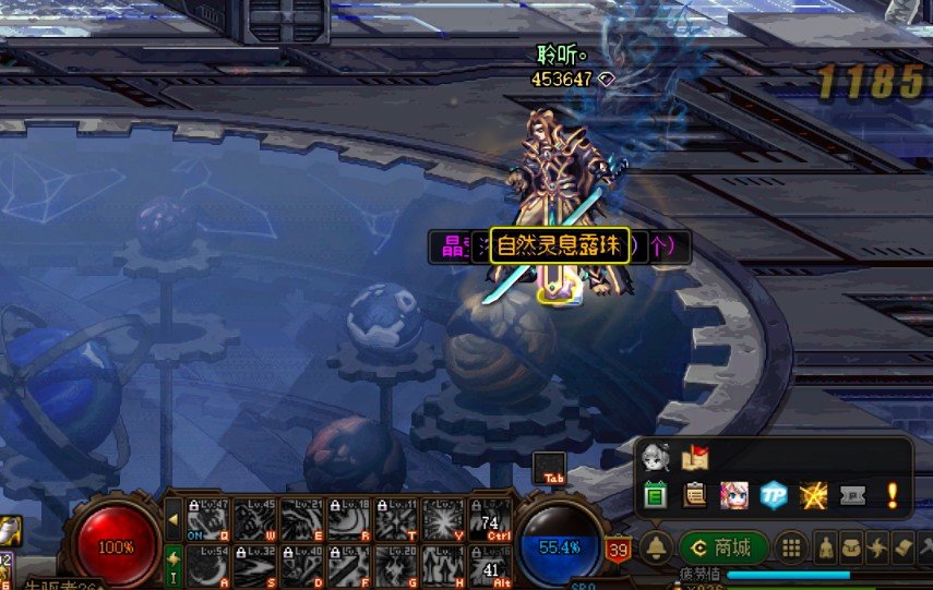 角色卡住动不。技能全黑。移动角色也用不了1