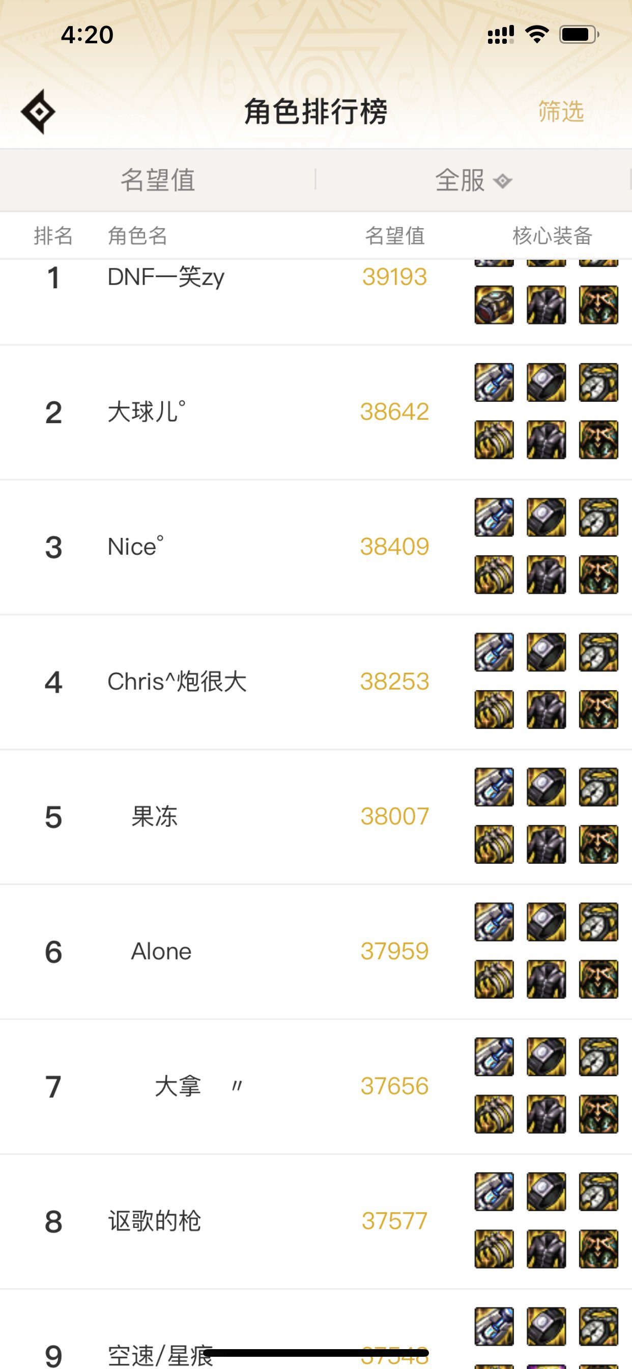 大枪3W8名望目标达成了2
