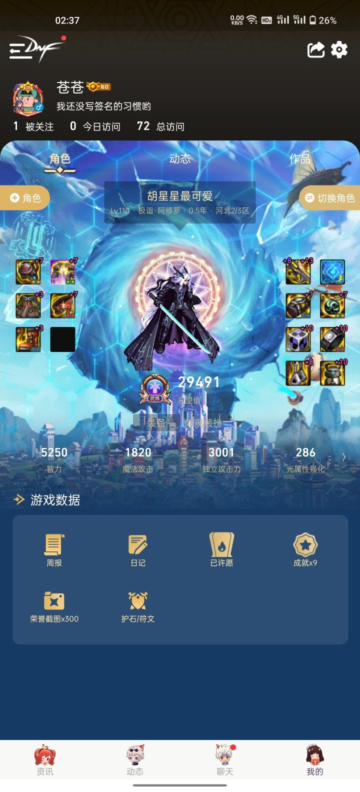 关于装备搭配的些许问题1