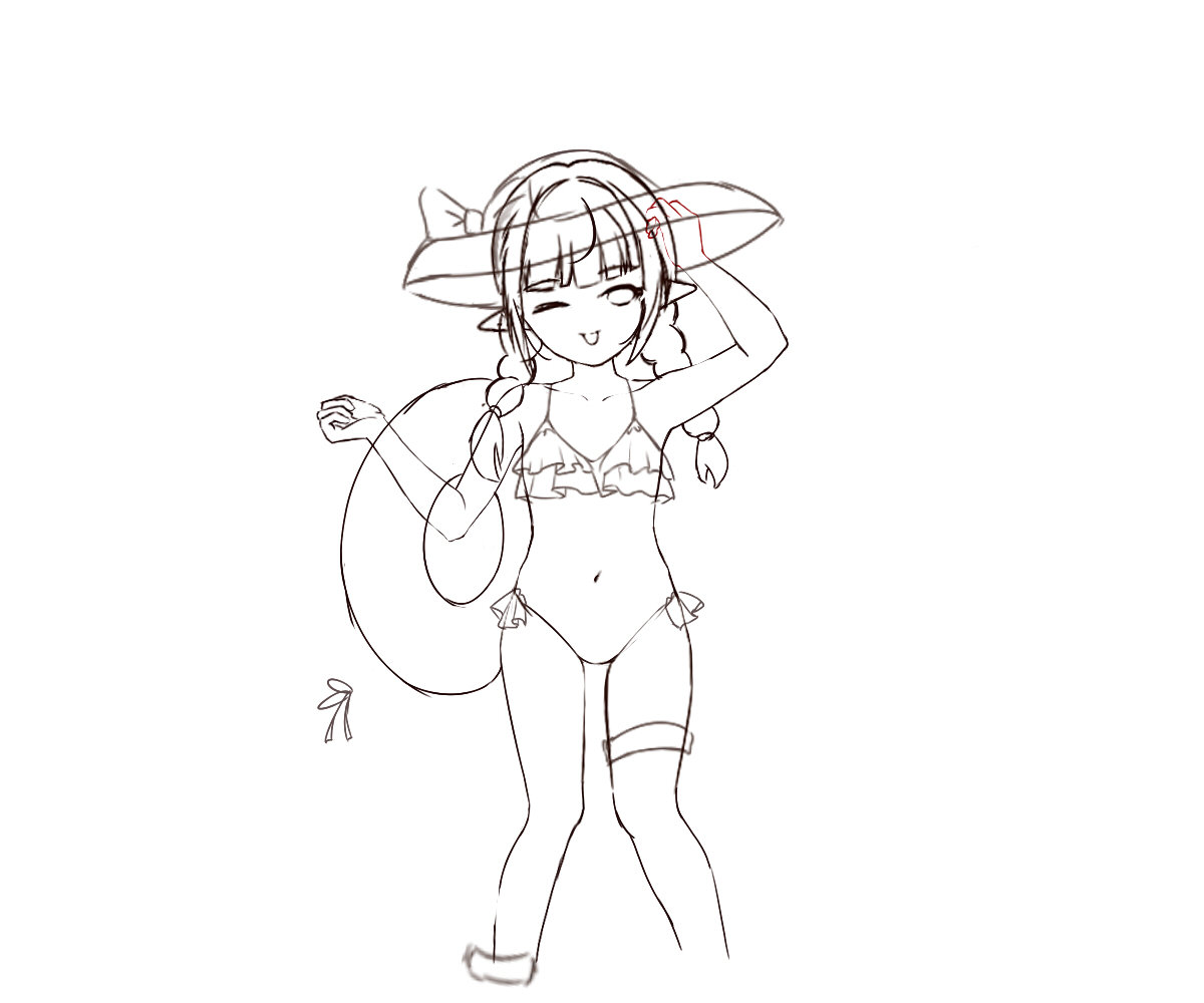 画了女魔法师今年的夏日套2