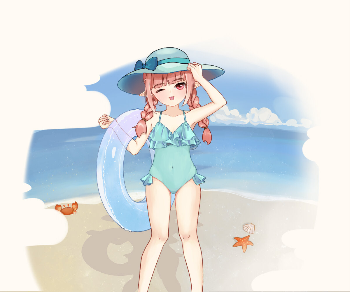 画了女魔法师今年的夏日套8