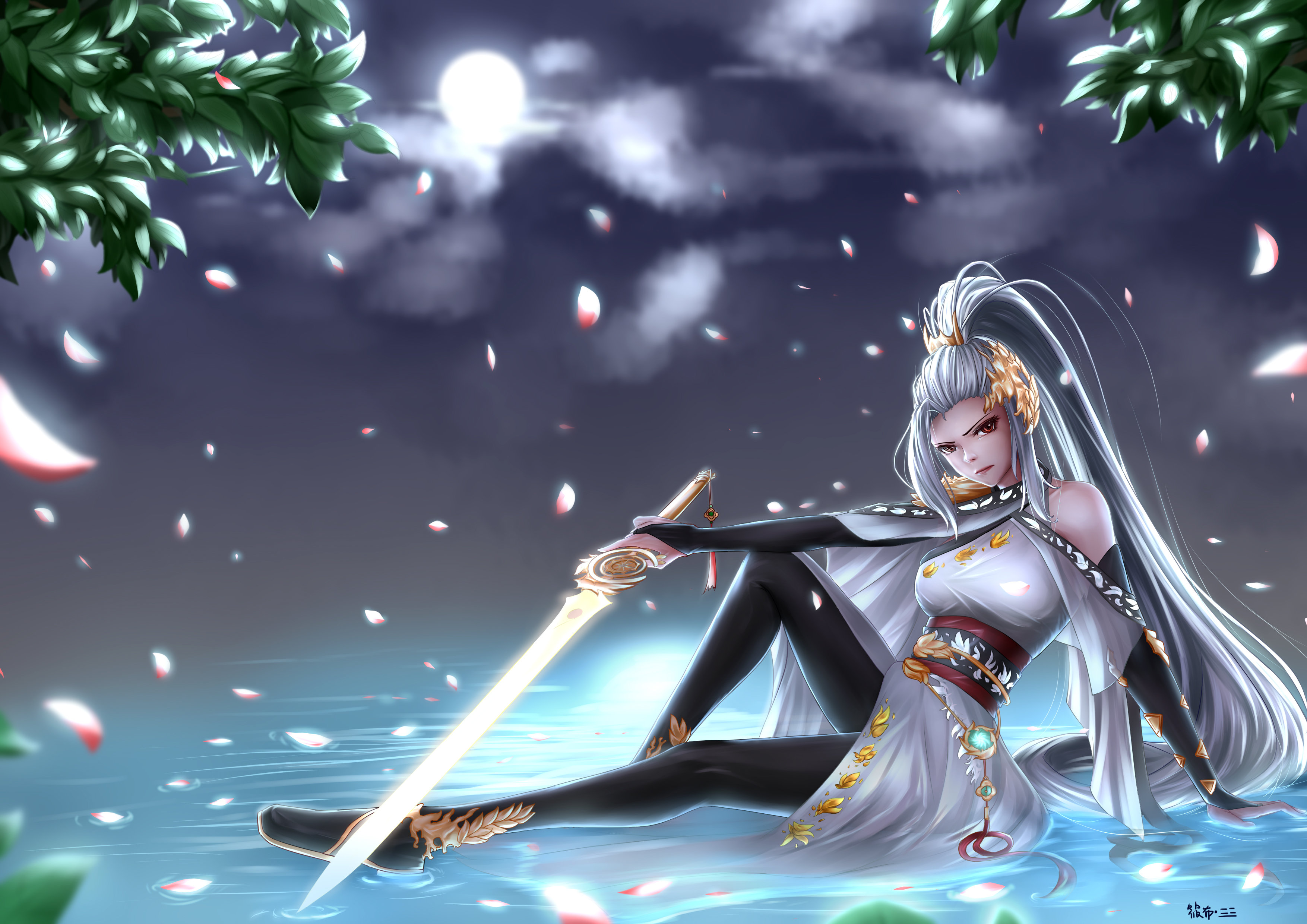 轻云出月风静夜，（极诣·剑帝同人作）7