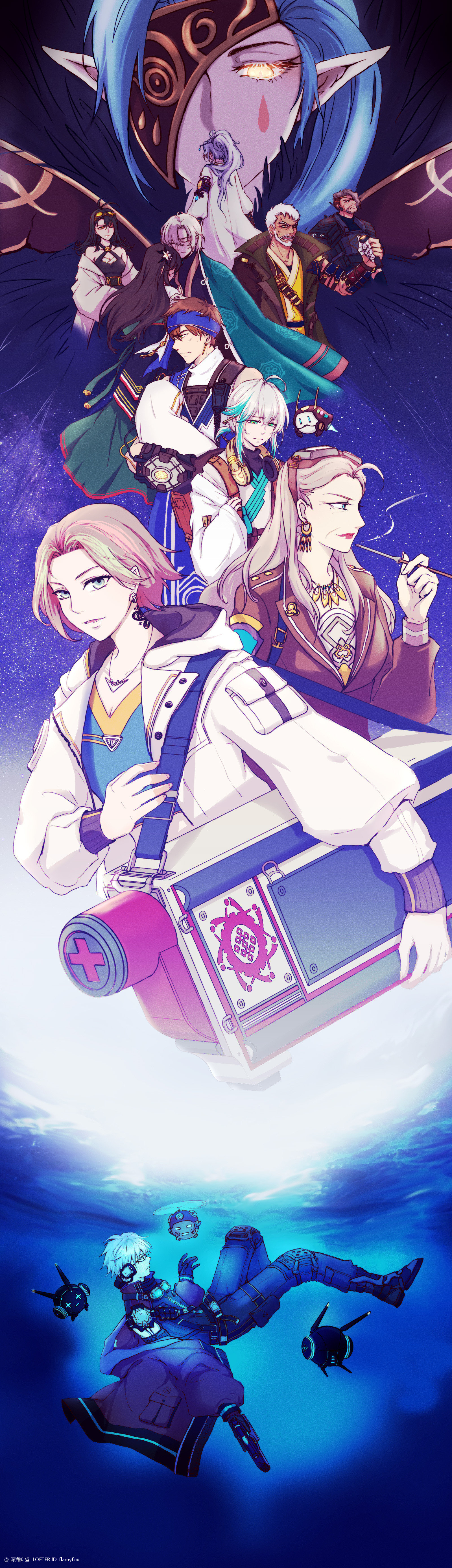【第37周共创大赏】五转职女法旗袍秀VS天界机械师的全家福5