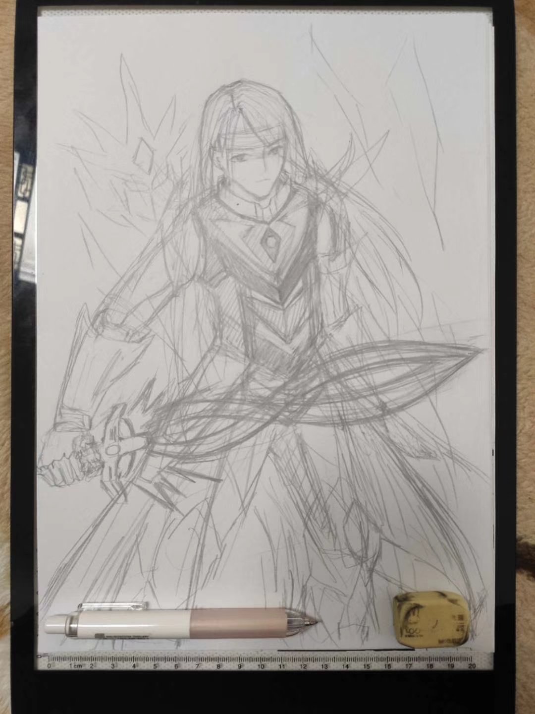 画个小白手1