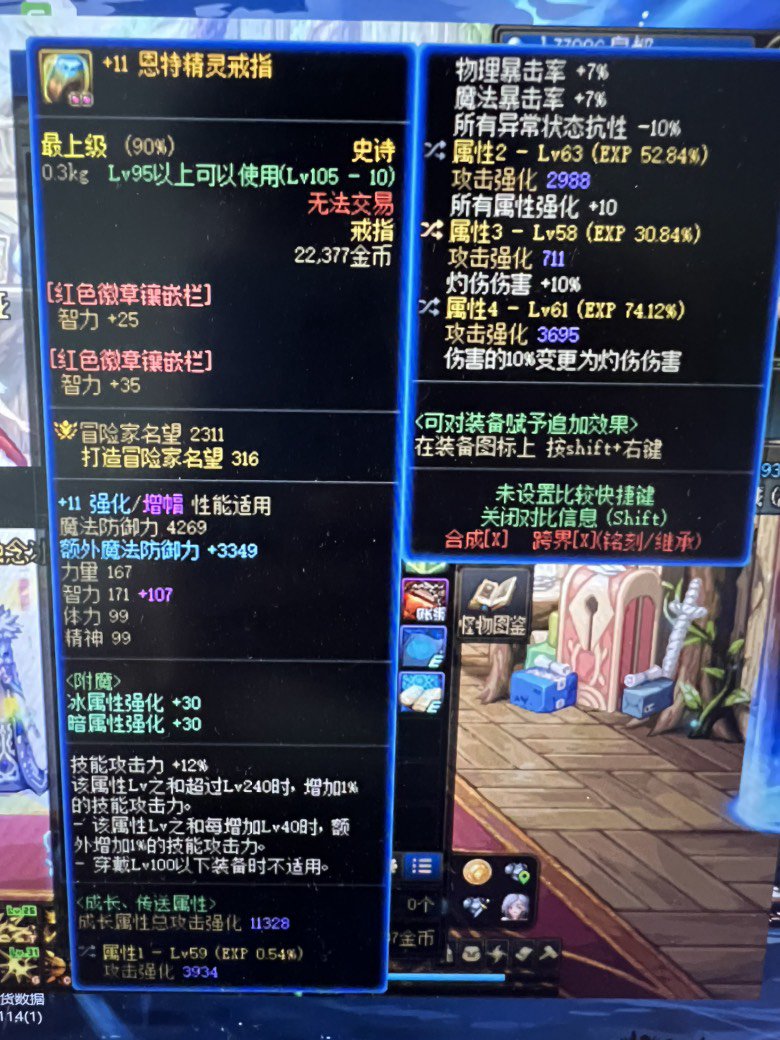 大佬们，灼烧破冰流这个恩特戒指可以用吗1
