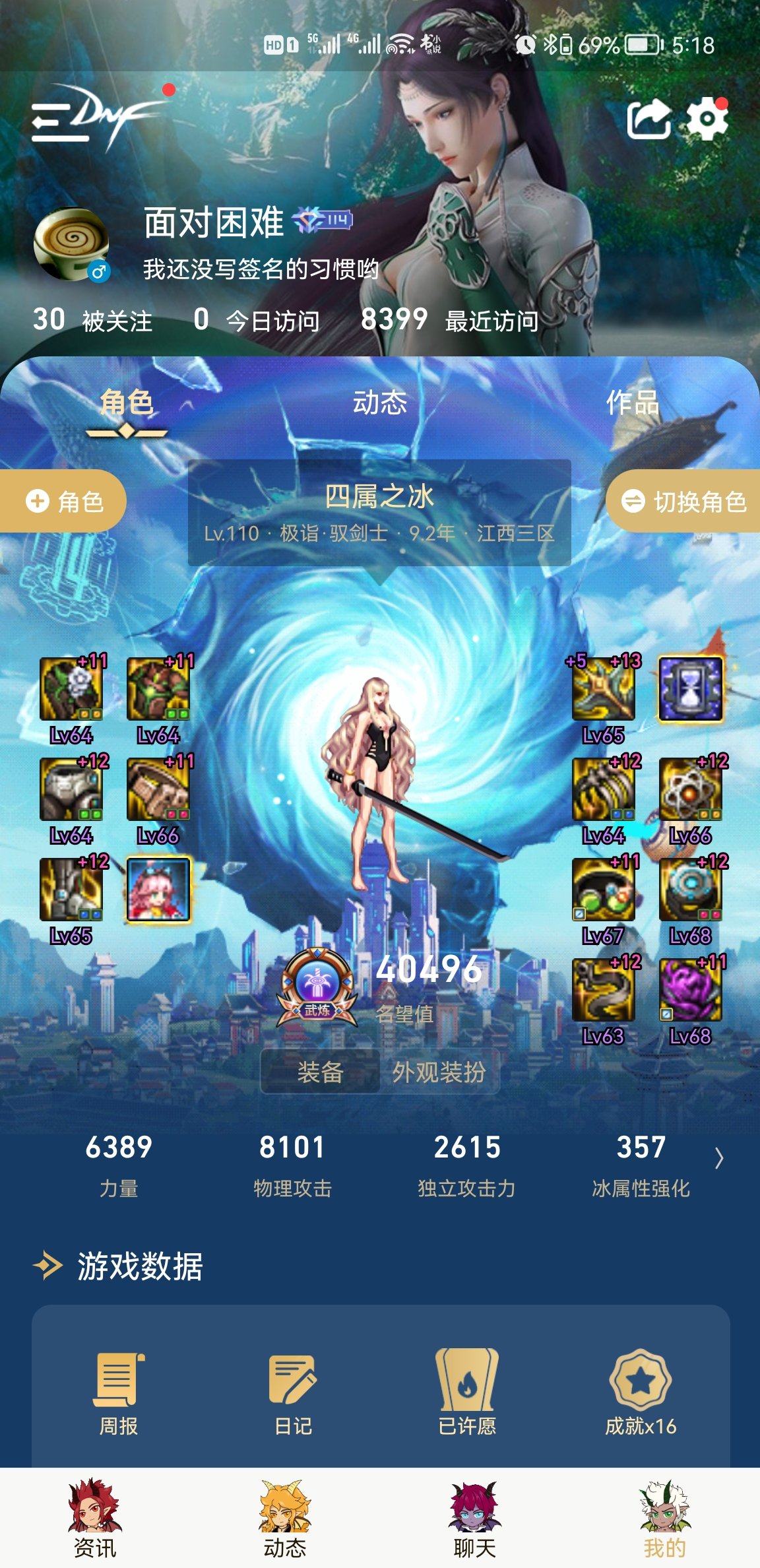 怎么感觉名望低了1