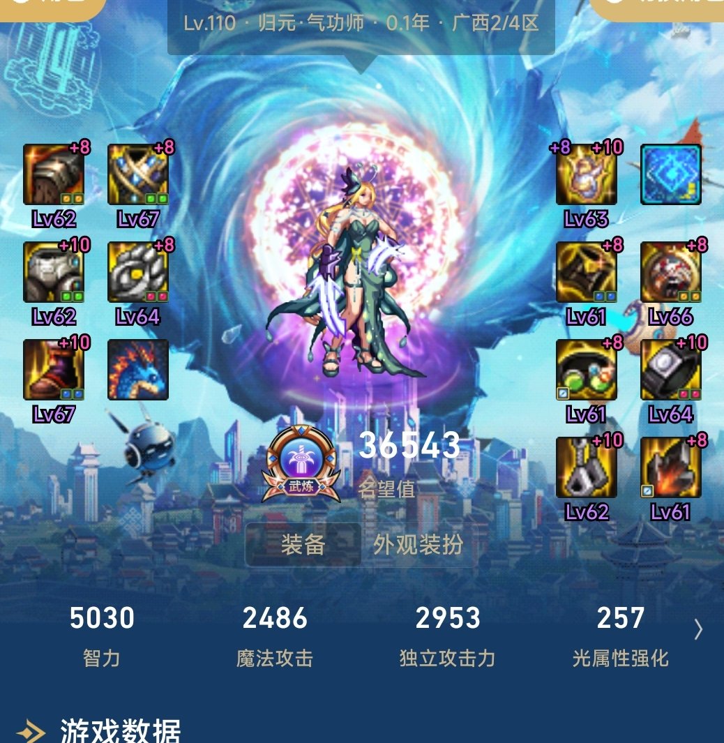 大佬看看装备搭配错了吗1