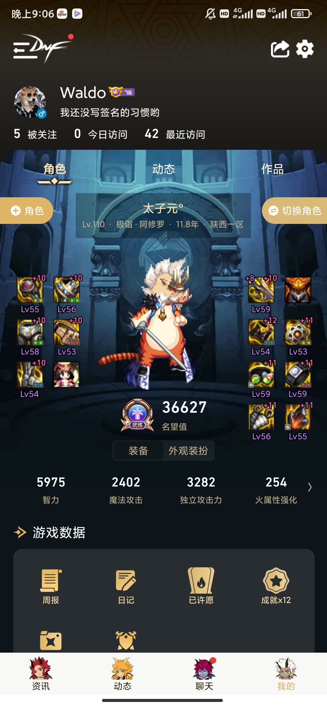 刚回归一周  这样装备还要改啥吗？1