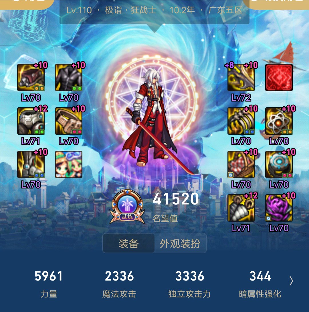 终于全身70了，不容易啊1