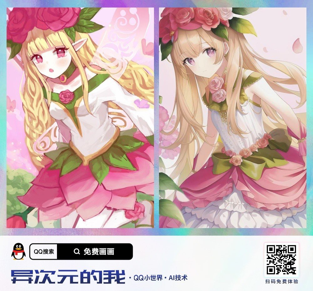 [AI绘画]花仙子和井盖居然这么好看1