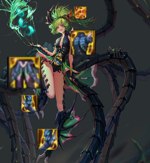 猎食套原来是蜘蛛女的衣服1