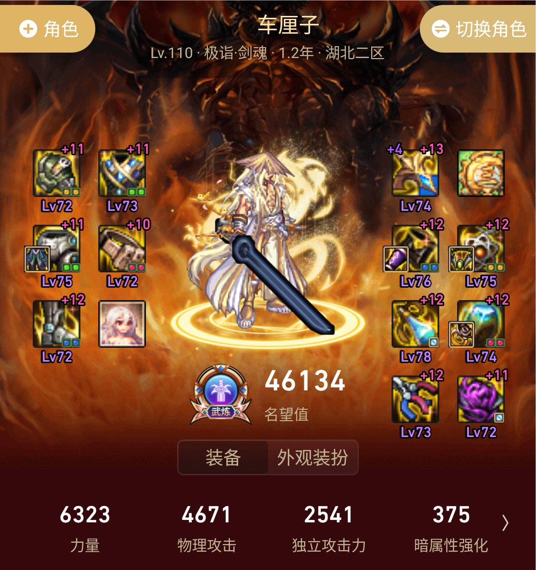 闲来无事，给大家分享分享我自己的配装1