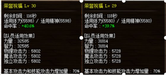 如今技能等级对奶buff的提升这么低了吗2