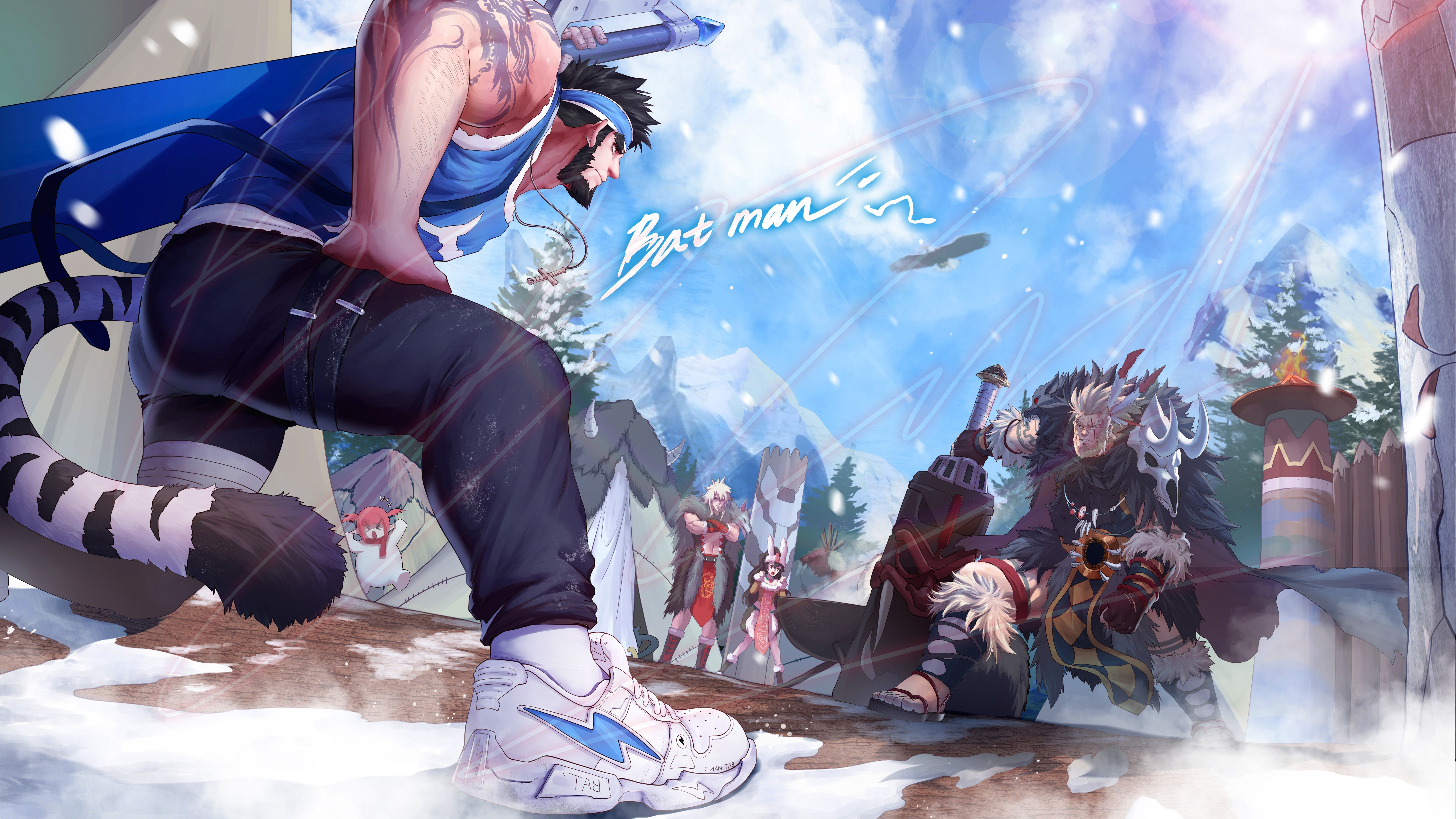 途径雪山，驱魔与布万加对决小插画步骤分享！盘古降临5