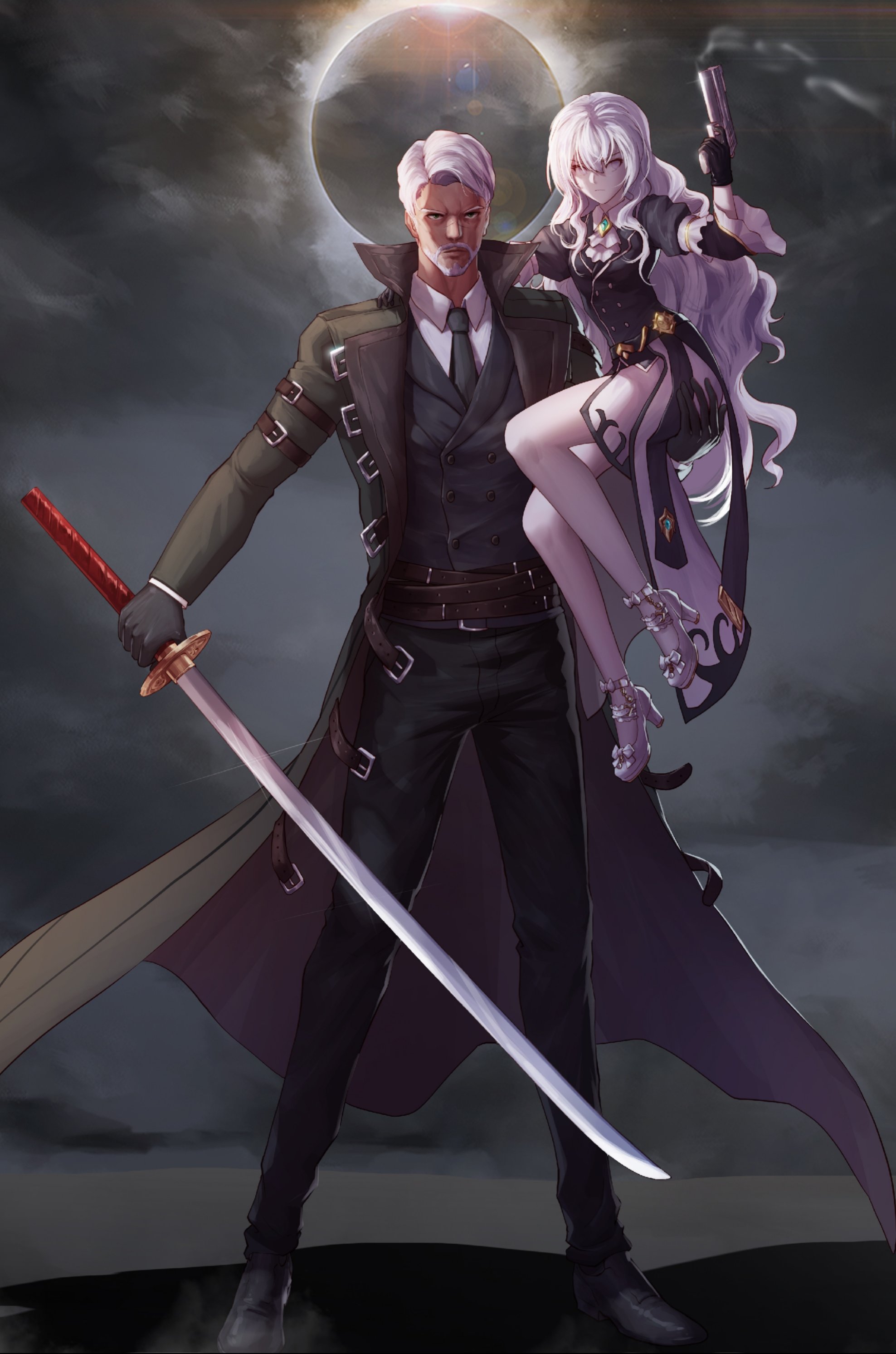 【邂逅于月夜】私设CP向：特工×小魔女2