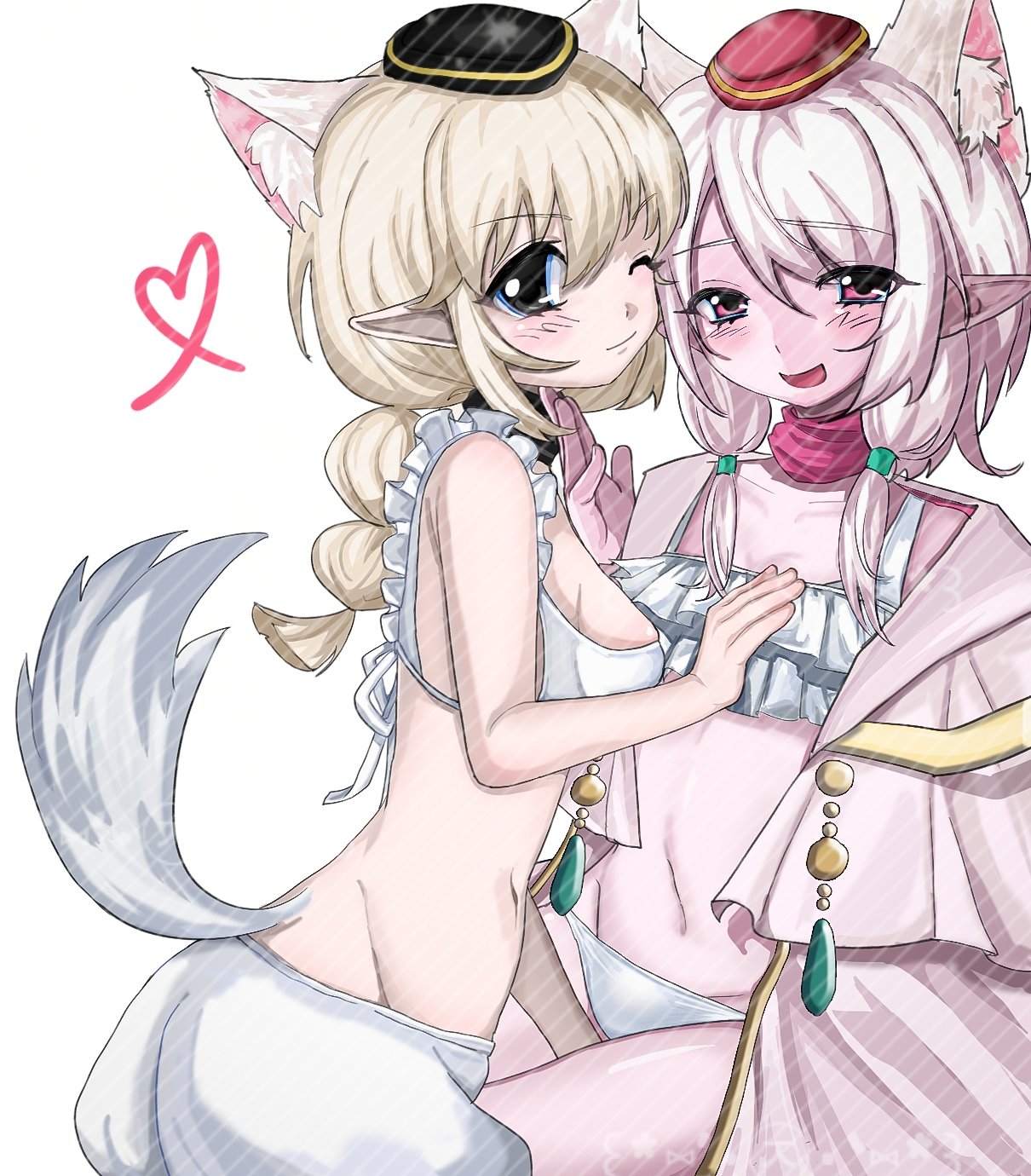 女法猫猫贴贴～1